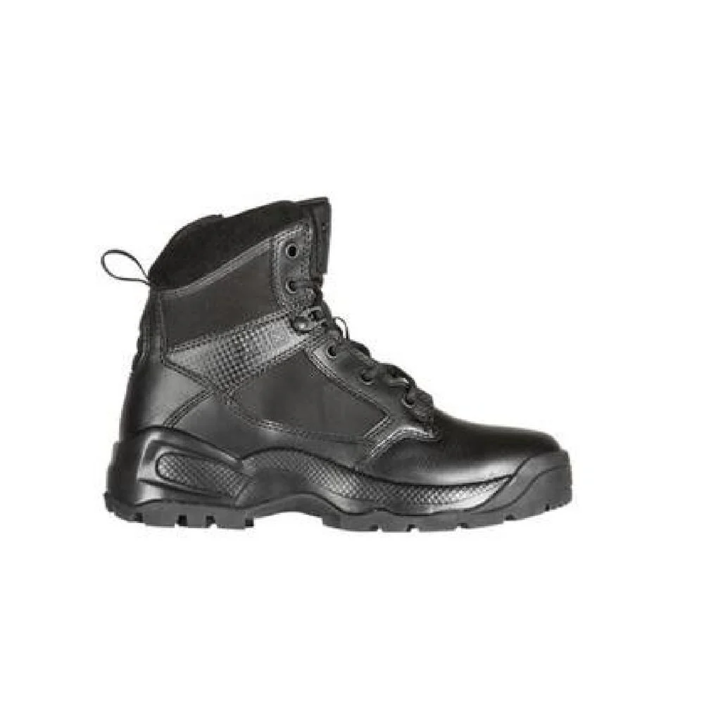 5.11 Tactical A.T.A.C. 2.0 6'' Side-Zip Tactical Duty Boots for Men - Black - 10.5M