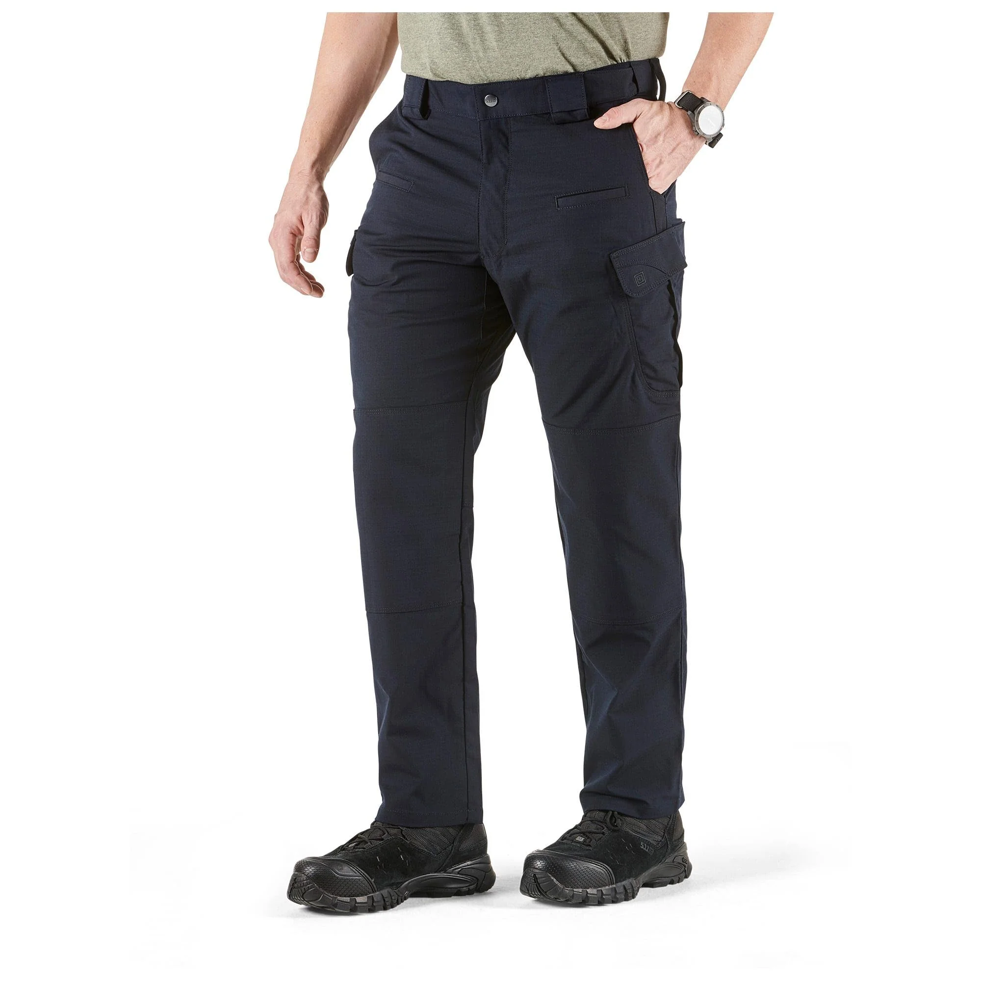 5.11 Tactical 74369Abr Stryke Pants with Flex-Tac, 40x34, Dark Navy - Image 2