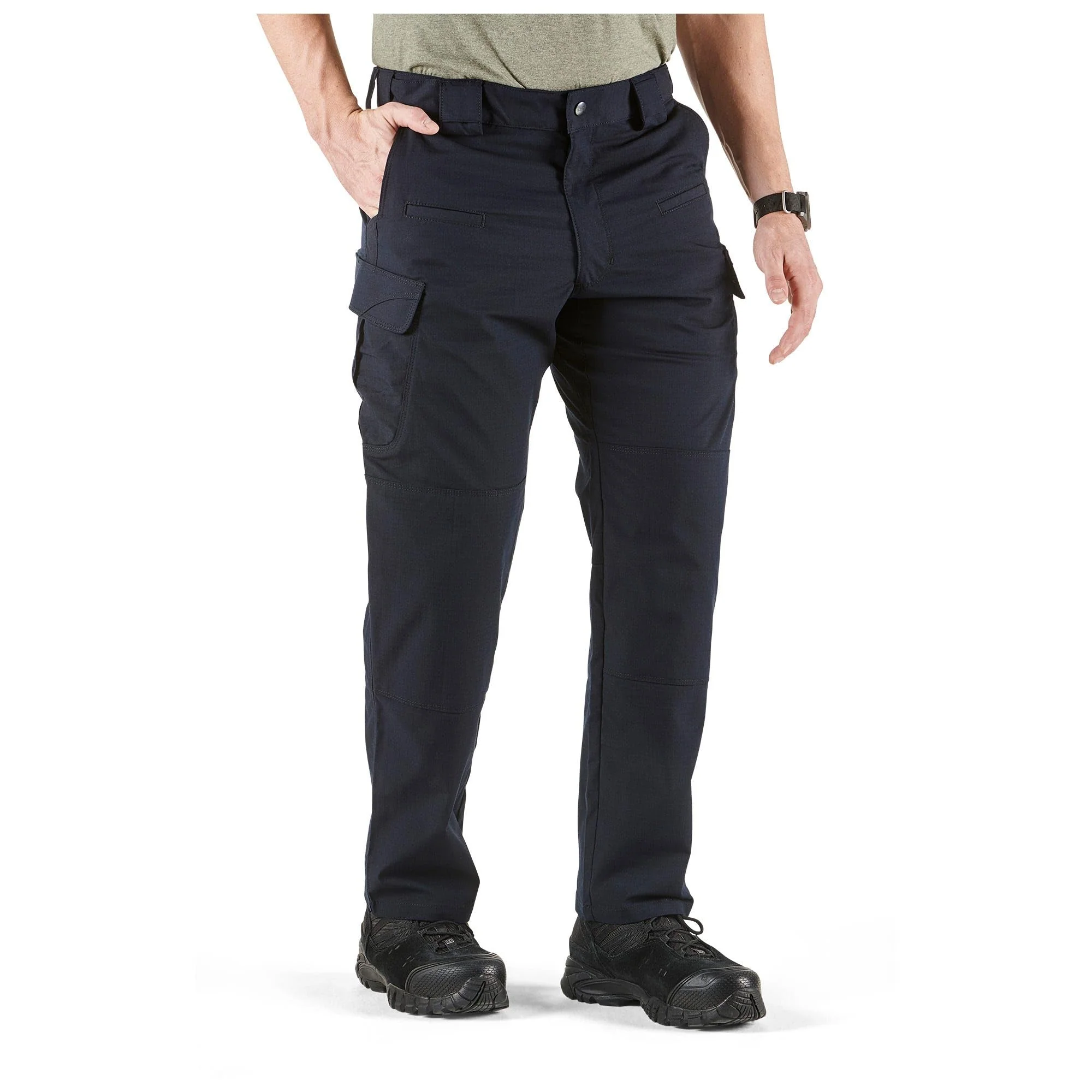 5.11 Tactical 74369Abr Stryke Pants with Flex-Tac, 40x34, Dark Navy - Image 4