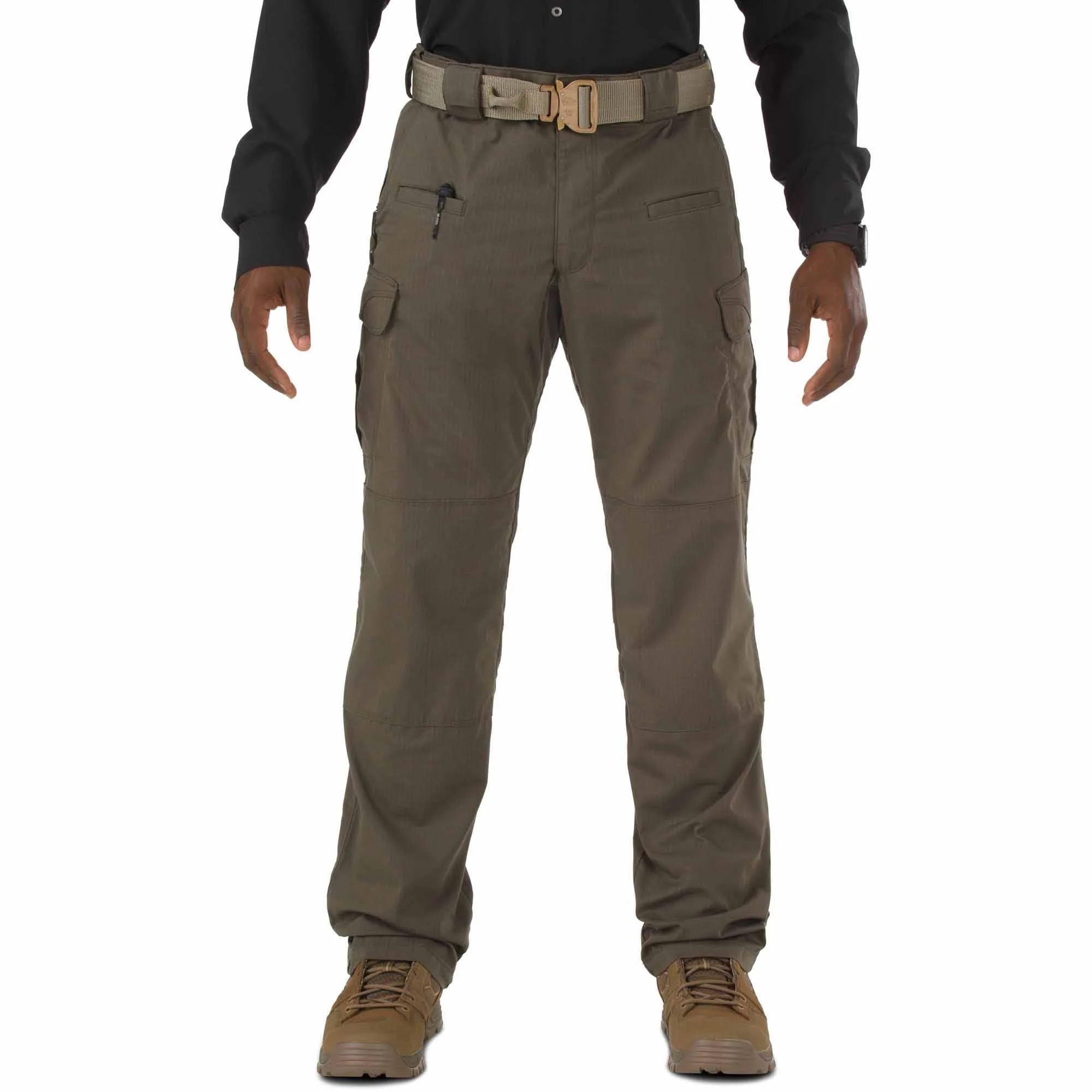 5.11 Tactical Stryke Cargo Pants, Flex-Tac Mechanical Stretch Ripstop, Tundra Brown, 34W x 30L, Men's, 74369ABR - Image 3