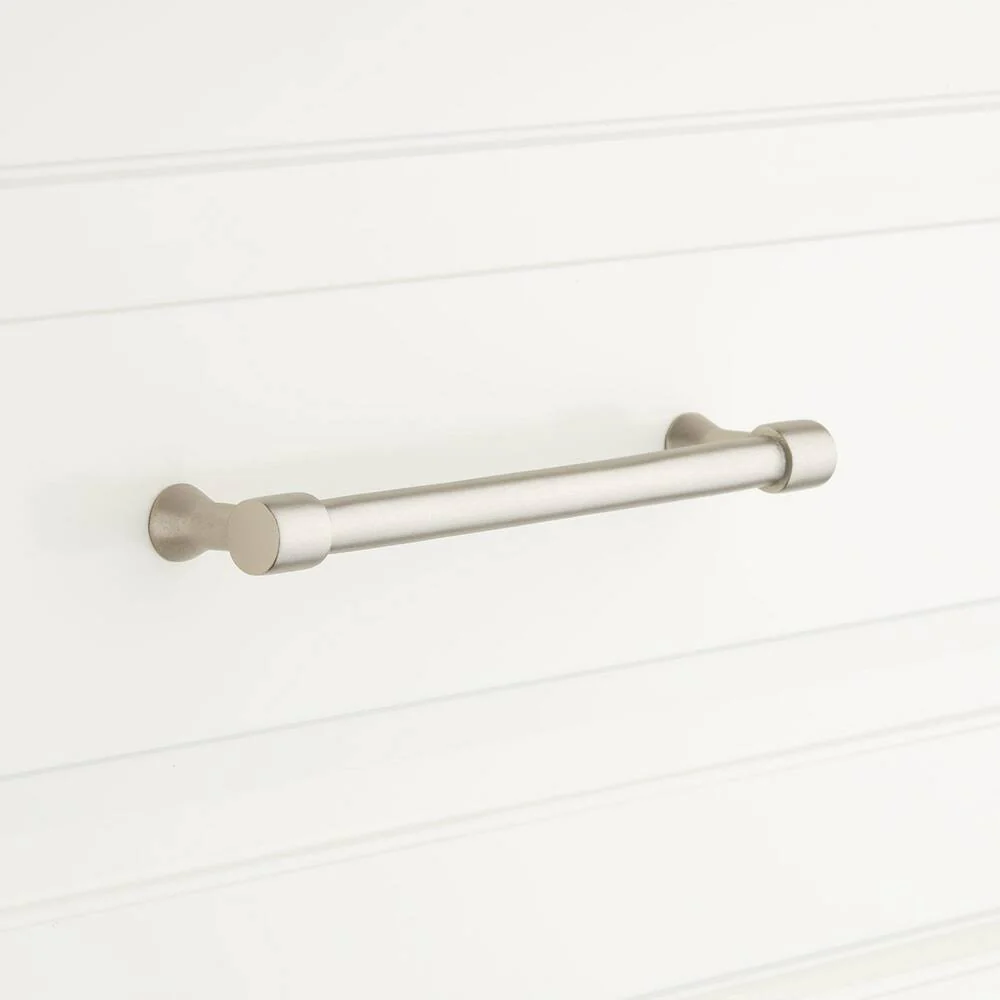 8" Strasbourg Solid Brass Cabinet Pull - Satin Rose Gold
