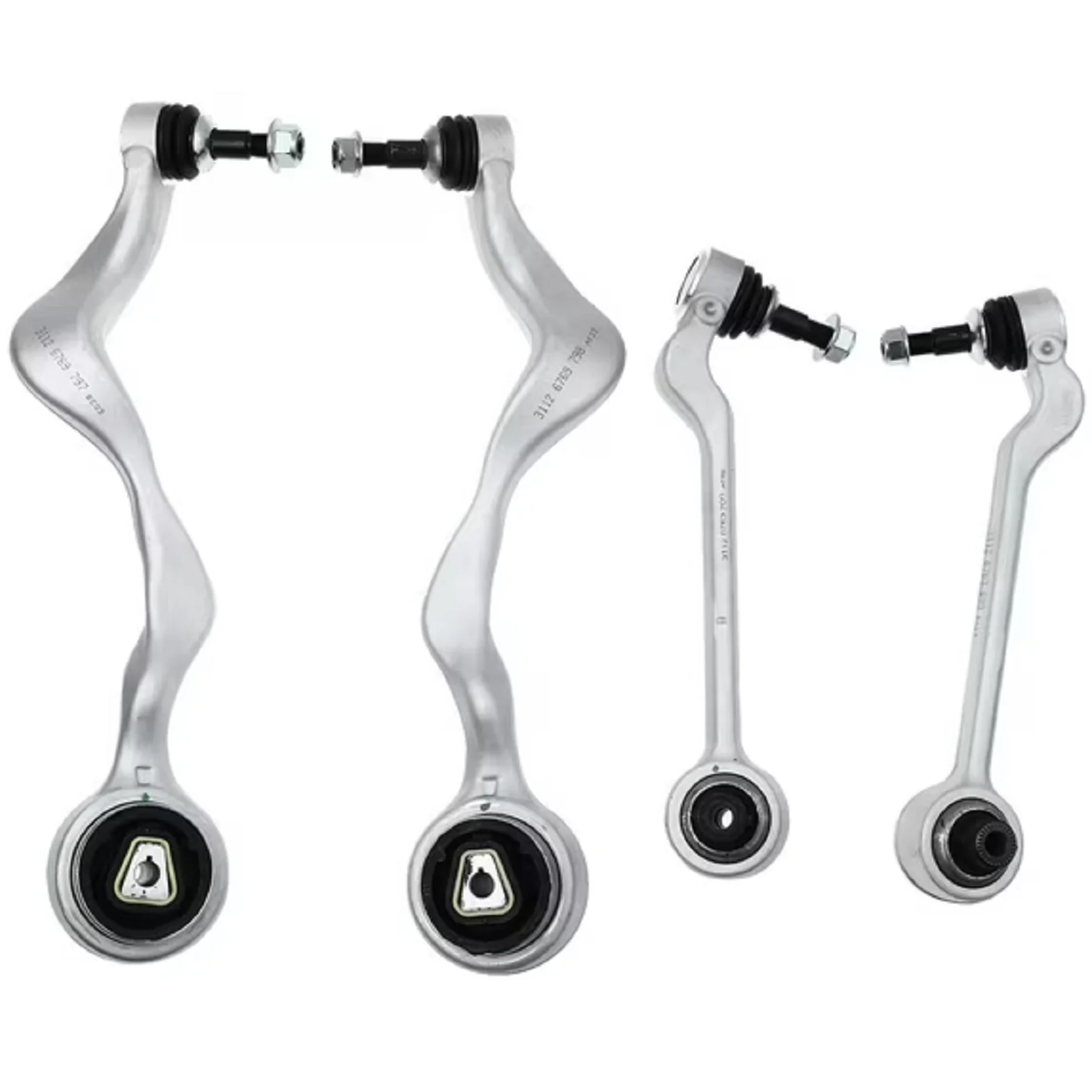 A-Premium Set of 4, Front Lower Forward & Rearward Control Arm Kit, with Ball Joint & Bushing - Image 2