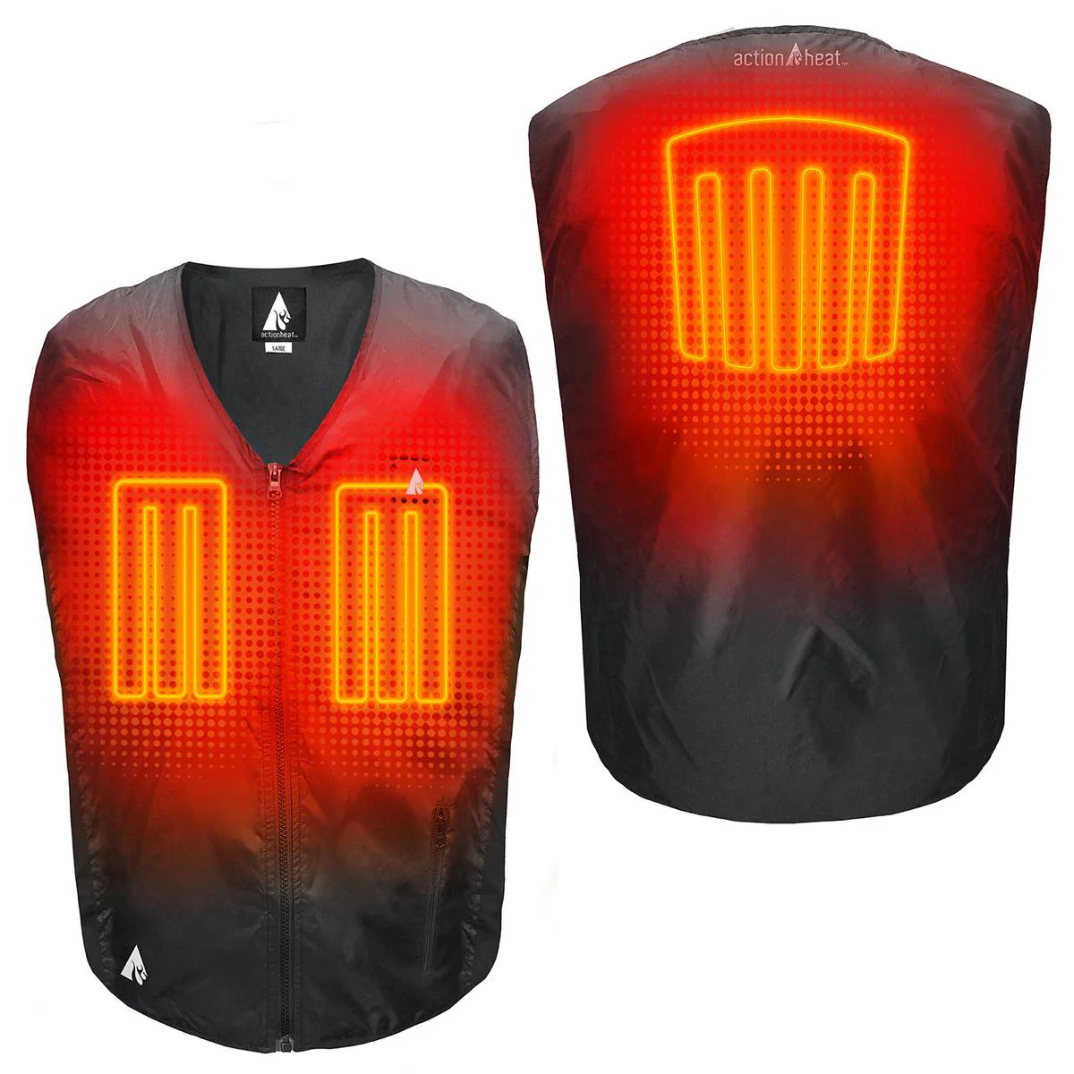 ActionHeat 5V Heated Vest Liner for Men - Black - L/XL - Image 9