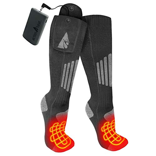 ActionHeat Men's Cotton 3.7V Rechargeable Heated Socks 2.0 with Remote, L/XL - Image 7