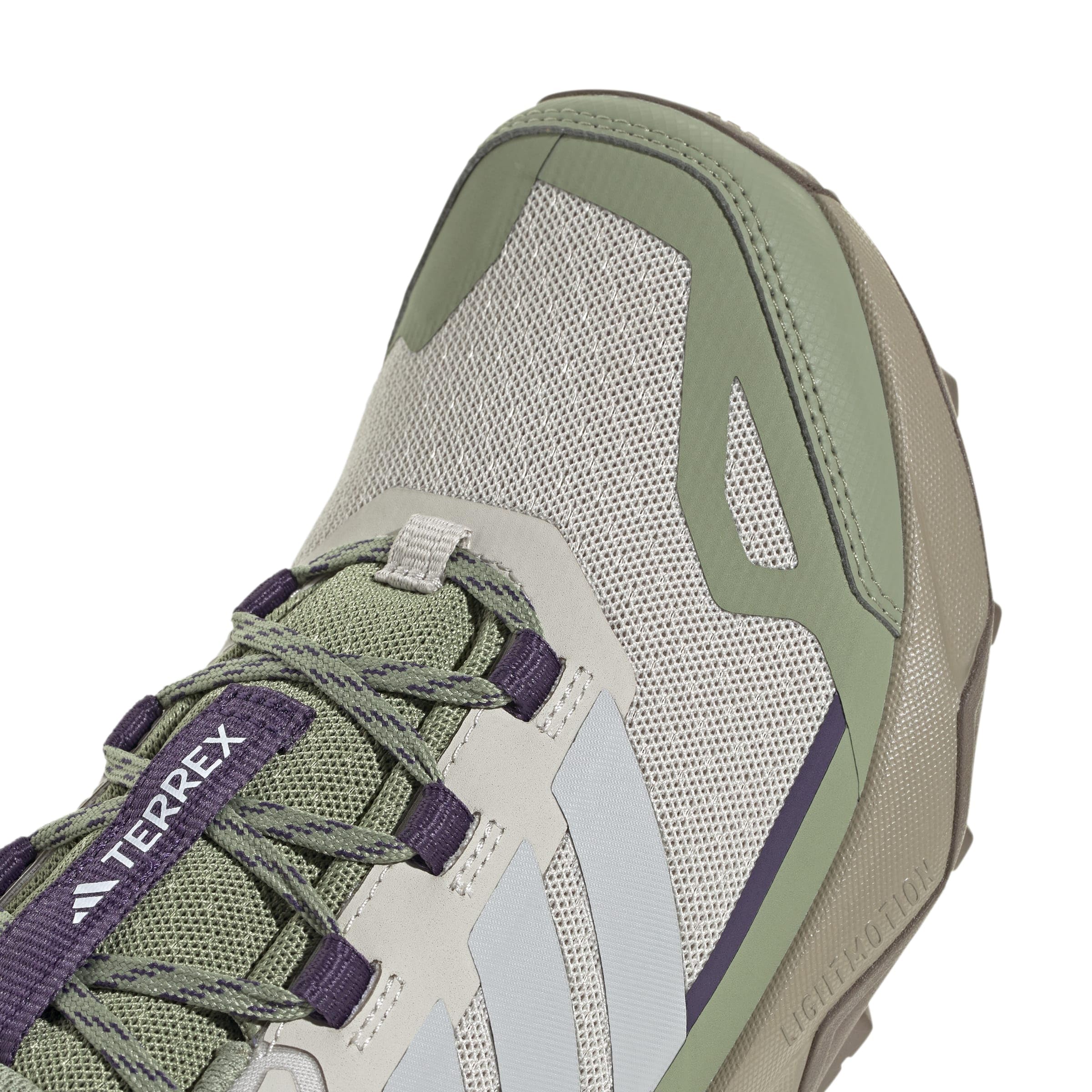Adidas Terrex Skychaser AX5 Women's Hiking Shoes, Continental Rubber Outsole, LIGHTMOTION EVA Midsole, Wonder Alumina/Grey/Tent Green, 6, JQ2227 - Image 6