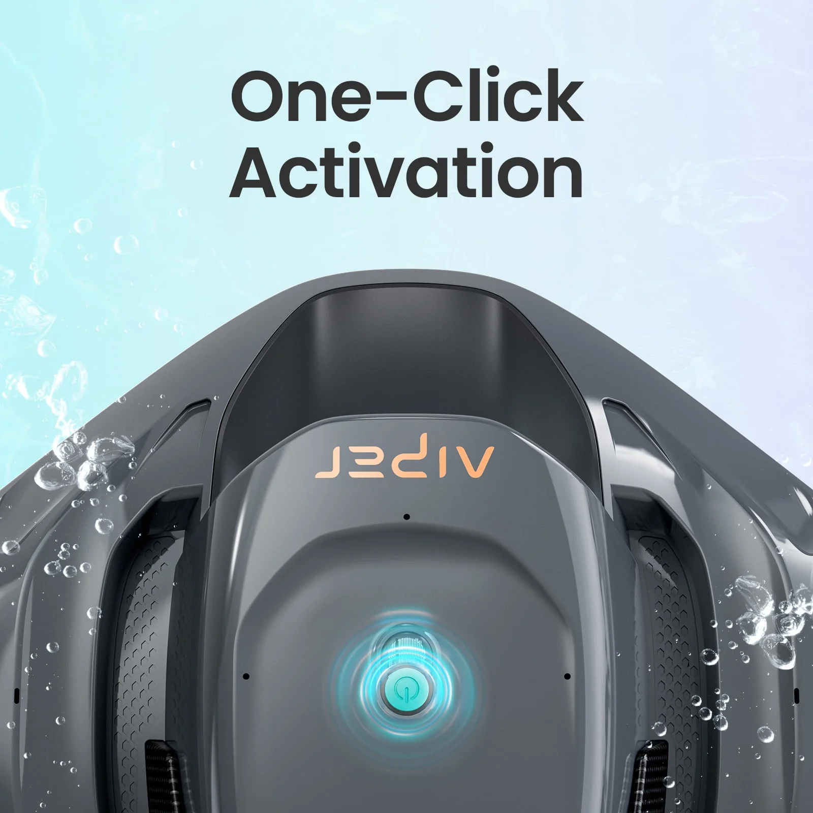 Aiper Scuba 800W Cordless Robotic Pool Cleaner, Lightweight, 1320 GPH Pump, 90-Minute Battery, Gray - Image 4