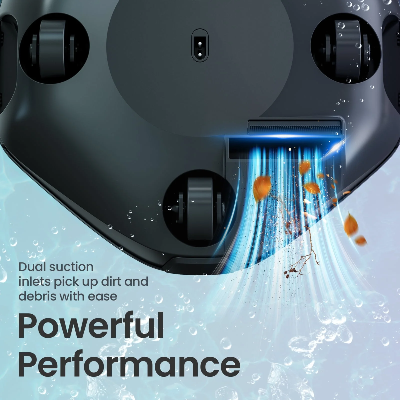 Aiper Scuba 800W Cordless Robotic Pool Cleaner, Lightweight, 1320 GPH Pump, 90-Minute Battery, Gray - Image 5