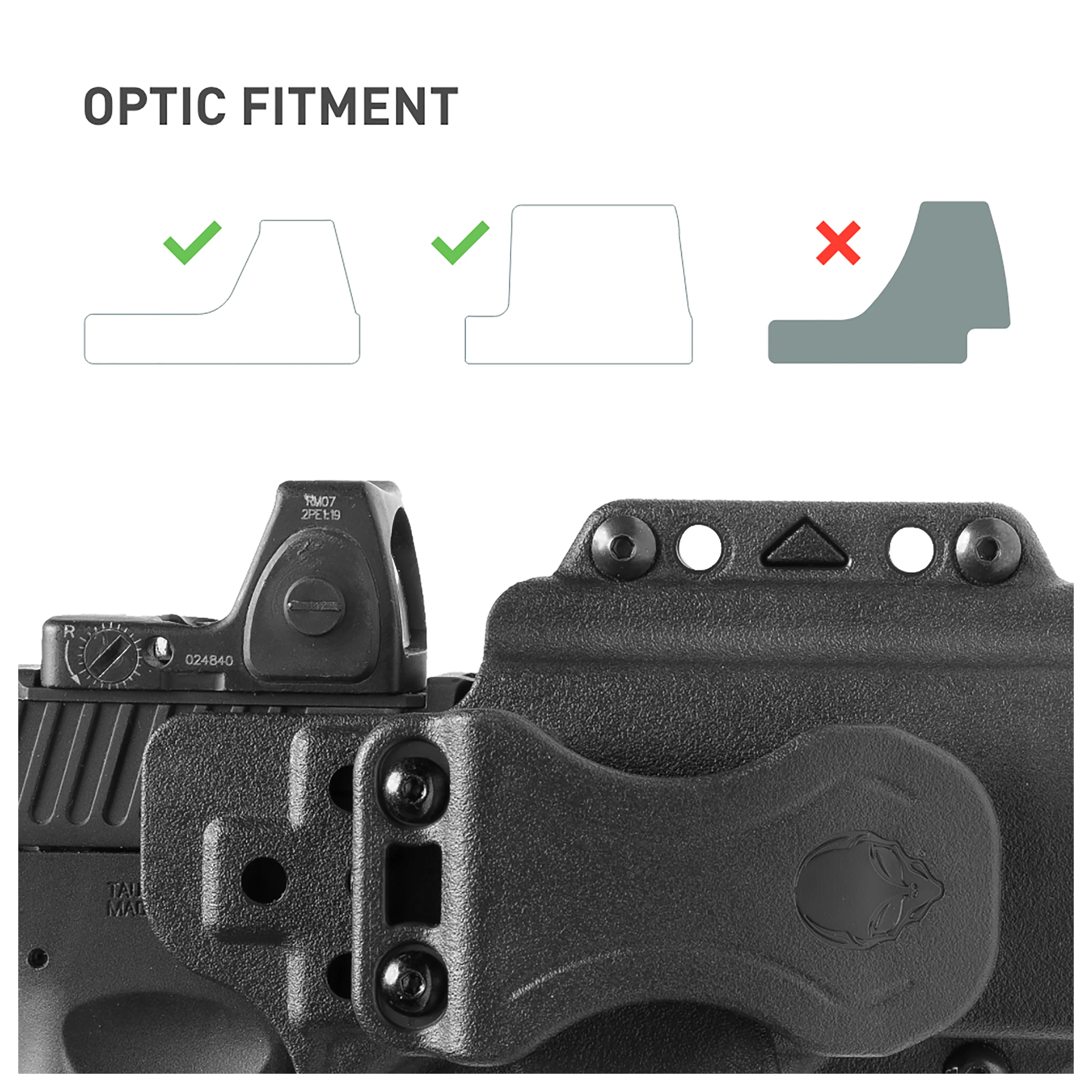 Alien Gear Holsters Photon Optics-Ready Light-Bearing Holster - TLR-7A/WILD1 - Glock 17/22 (Gen1-4)/47 - Image 7