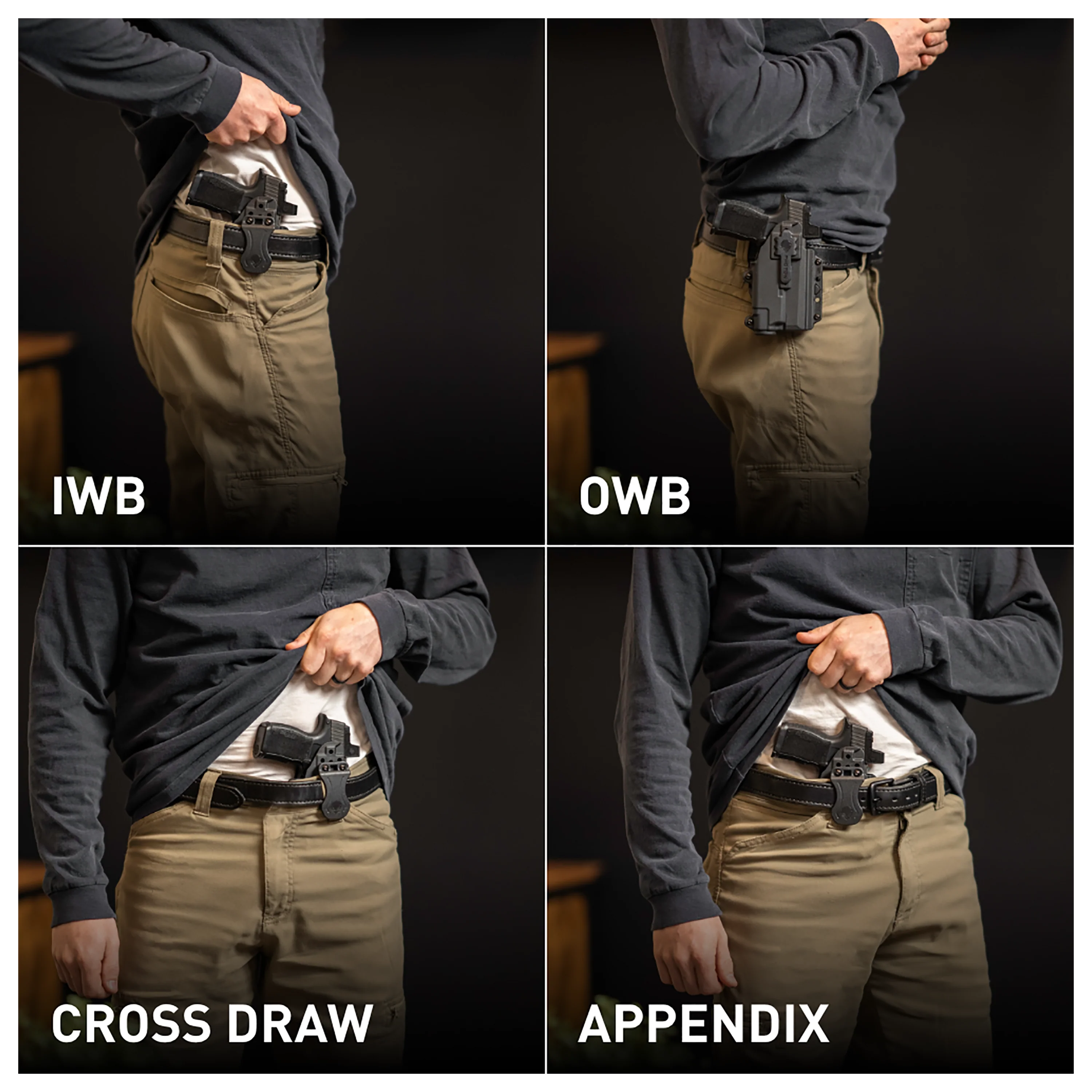 Alien Gear Holsters Photon Optics-Ready Light-Bearing Holster - TLR-7A/WILD1 - Glock 19/23/19X/44/45/Shadow C - Image 8