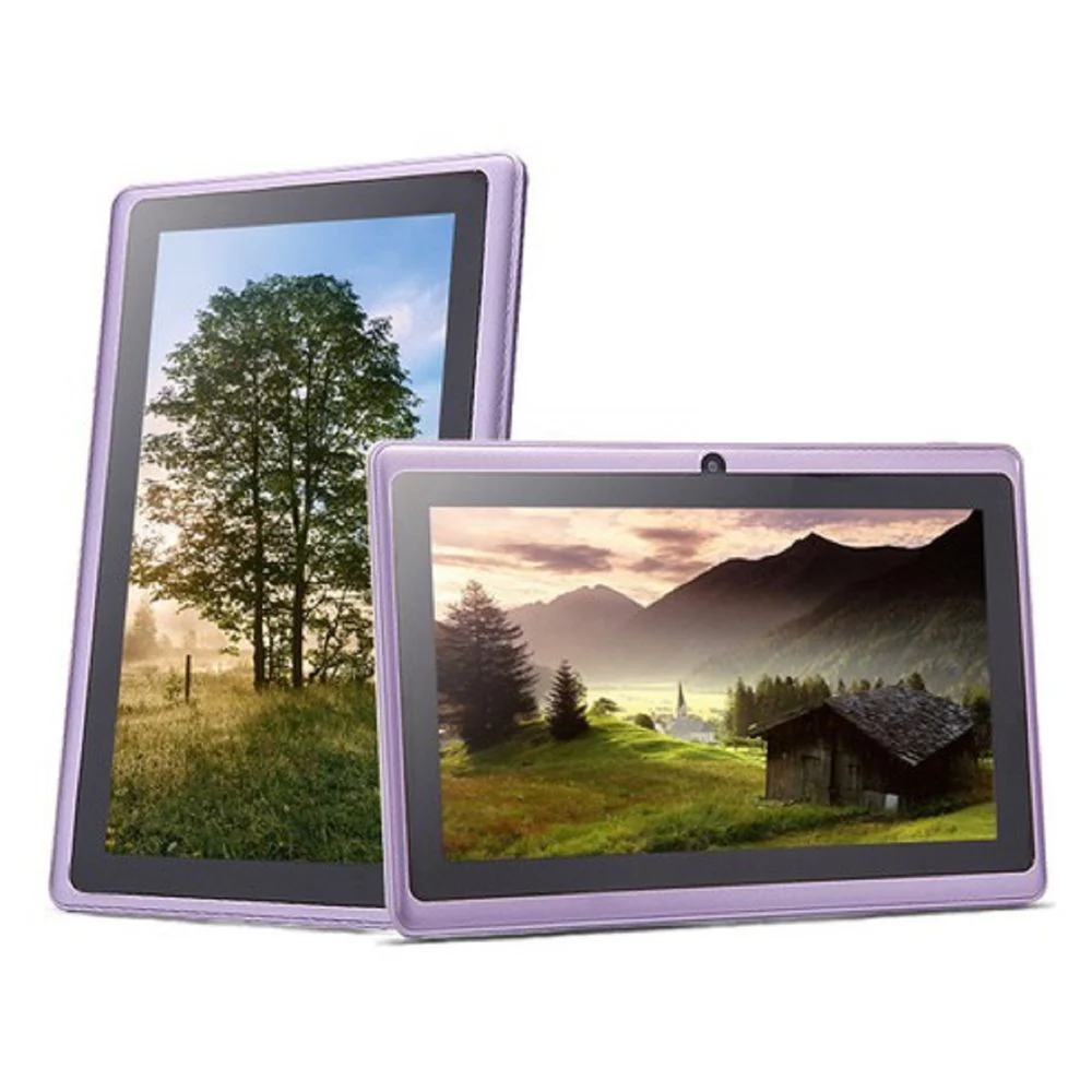ALLWINNER Q88 Plus 7'' 512 GB RAM 4 GB ROM 1.5GHz Processor Android 4.4 WIFI Tablet, Purple - Image 3