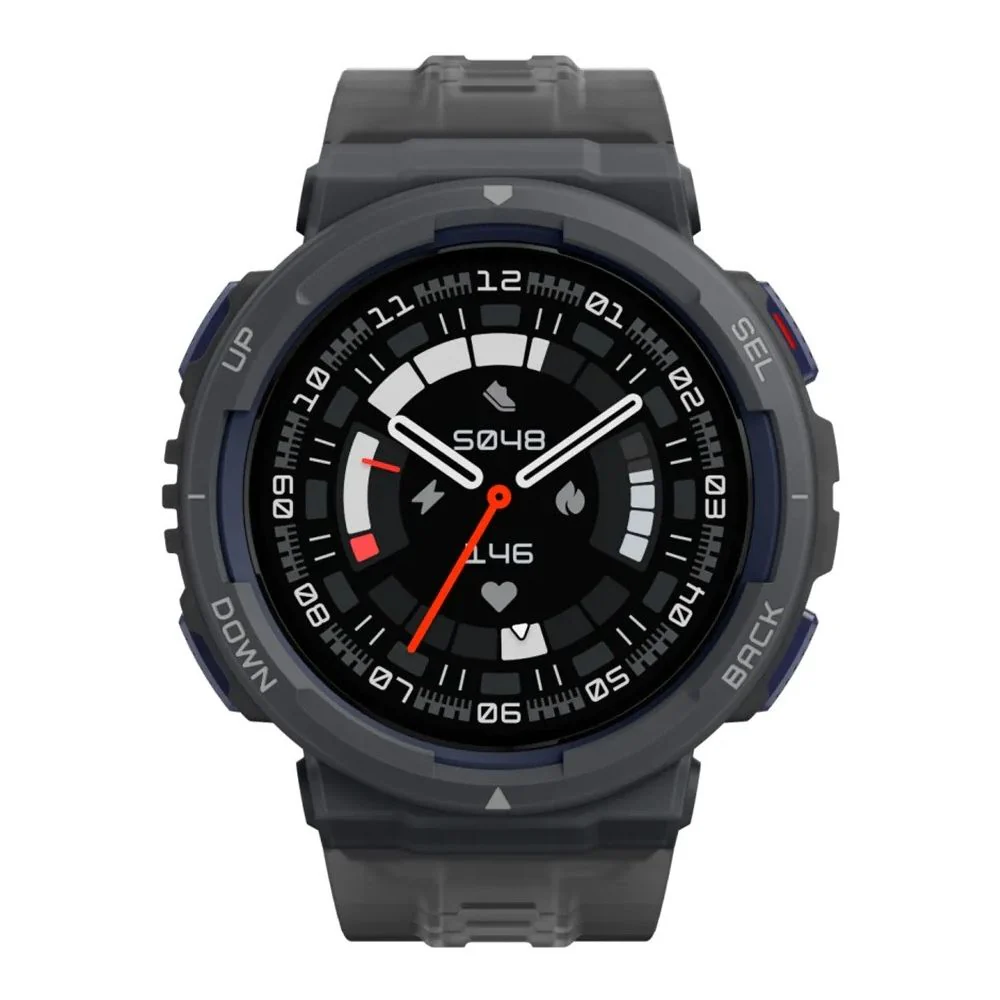 Amazfit A2212 Active Edge Midnight Pulse Smartwatch, Black - Image 2