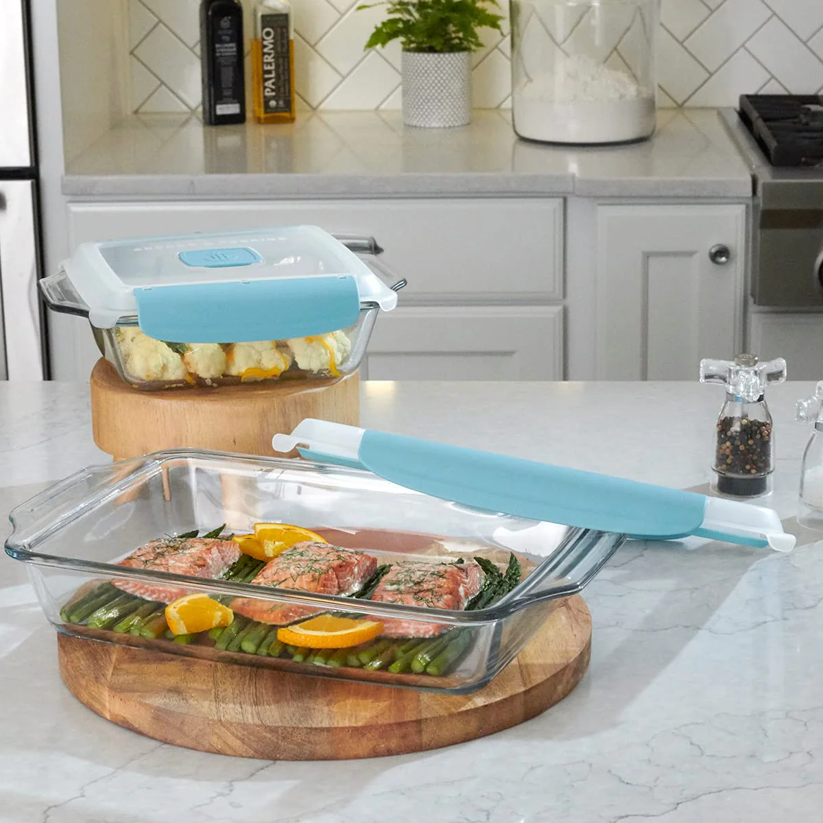 Anchor Hocking TrueLock Glass Baking Dish with Locking Lid, 3 Quart, 9 in by 13 in, Tempered Glass, Oven Safe - Image 7