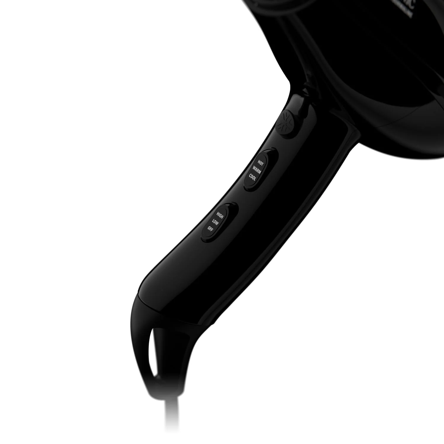 Andis Pro Dry Elite Hair Dryer, 1875 Watt, Tourmaline Ionic Technology, 3 Heat and 2 Speed Settings, Lightweight, Black, 84030 - Image 6