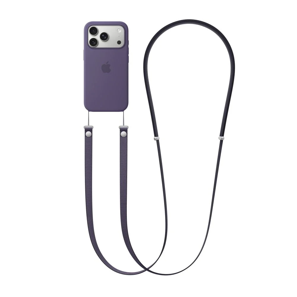 Apple Crossbody Strap, Adjustable Length, Eco-Friendly Recycled PET, Purple, Compatible with iPhone 17 Series and Air - Image 6