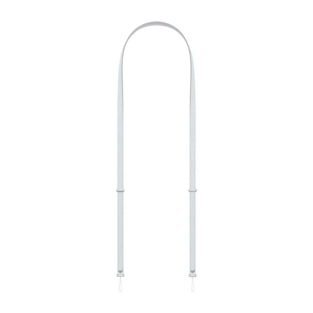 Apple Crossbody Strap, Adjustable Length with Embedded Magnets, Light Gray, Compatible with iPhone 17 Series and iPhone Air, MGGM4LL/A