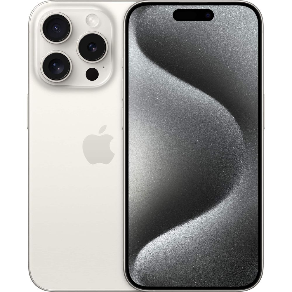 Apple iPhone 15 Pro 1TB White Titanium LTE Cellular MTU43LL/A