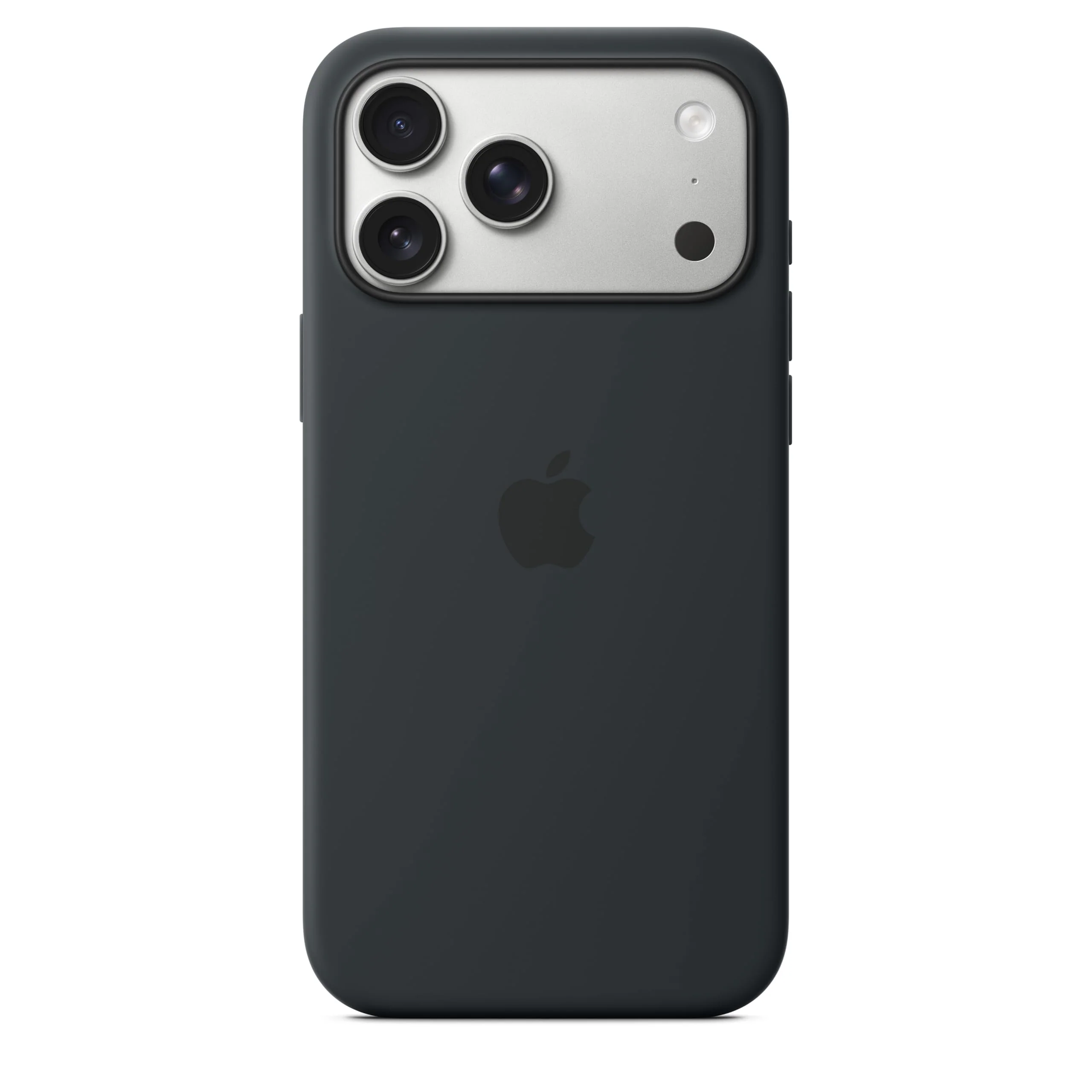Apple iPhone 17 Pro Max Silicone Case with MagSafe, Black, Lightweight, Smooth Finish, MGFR4ZM/A - Image 5