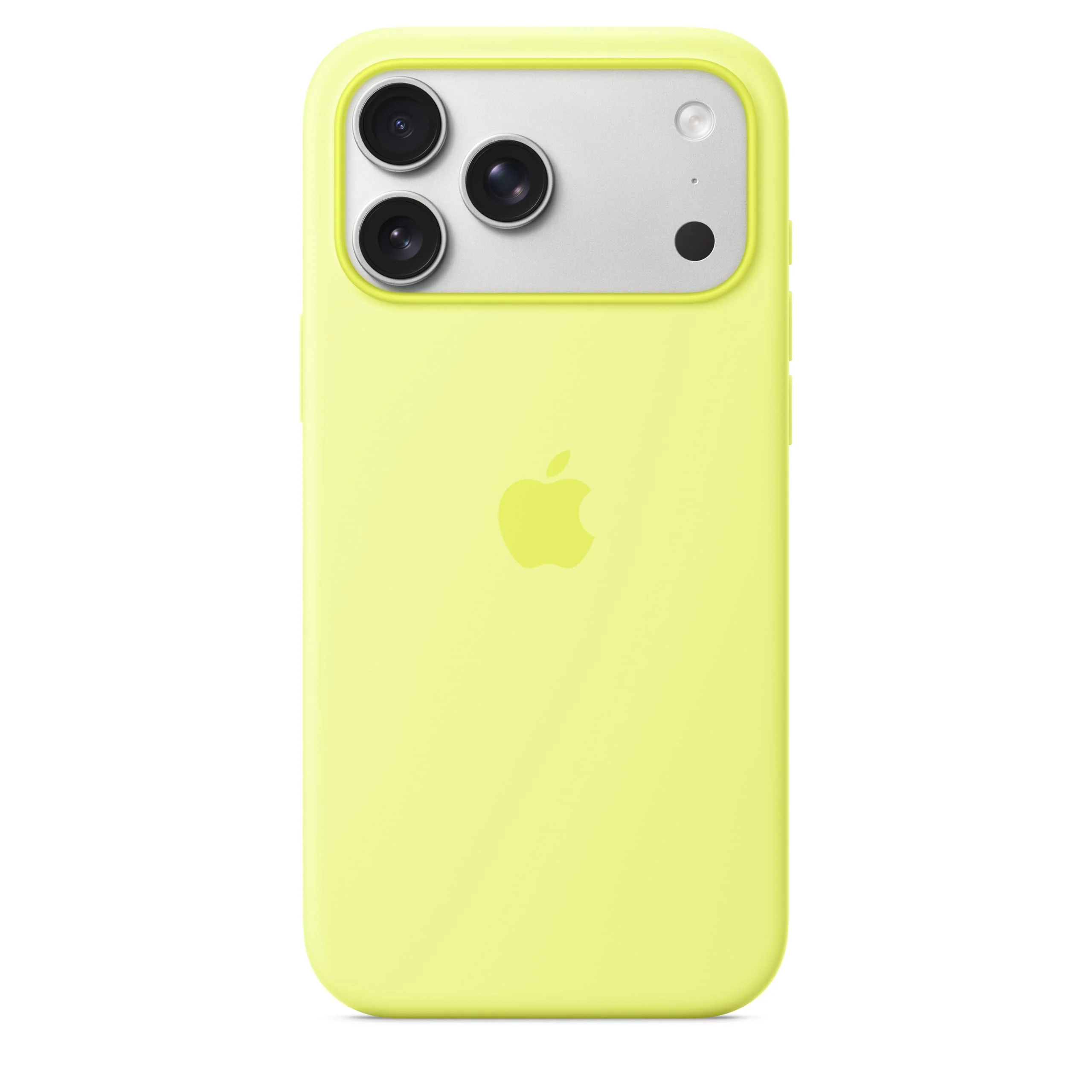 Apple iPhone 17 Pro Max Silicone Case with MagSafe, Neon Yellow, Lightweight, Camera Control, Wireless Charging Compatible, MGFM4ZM/A - Image 5