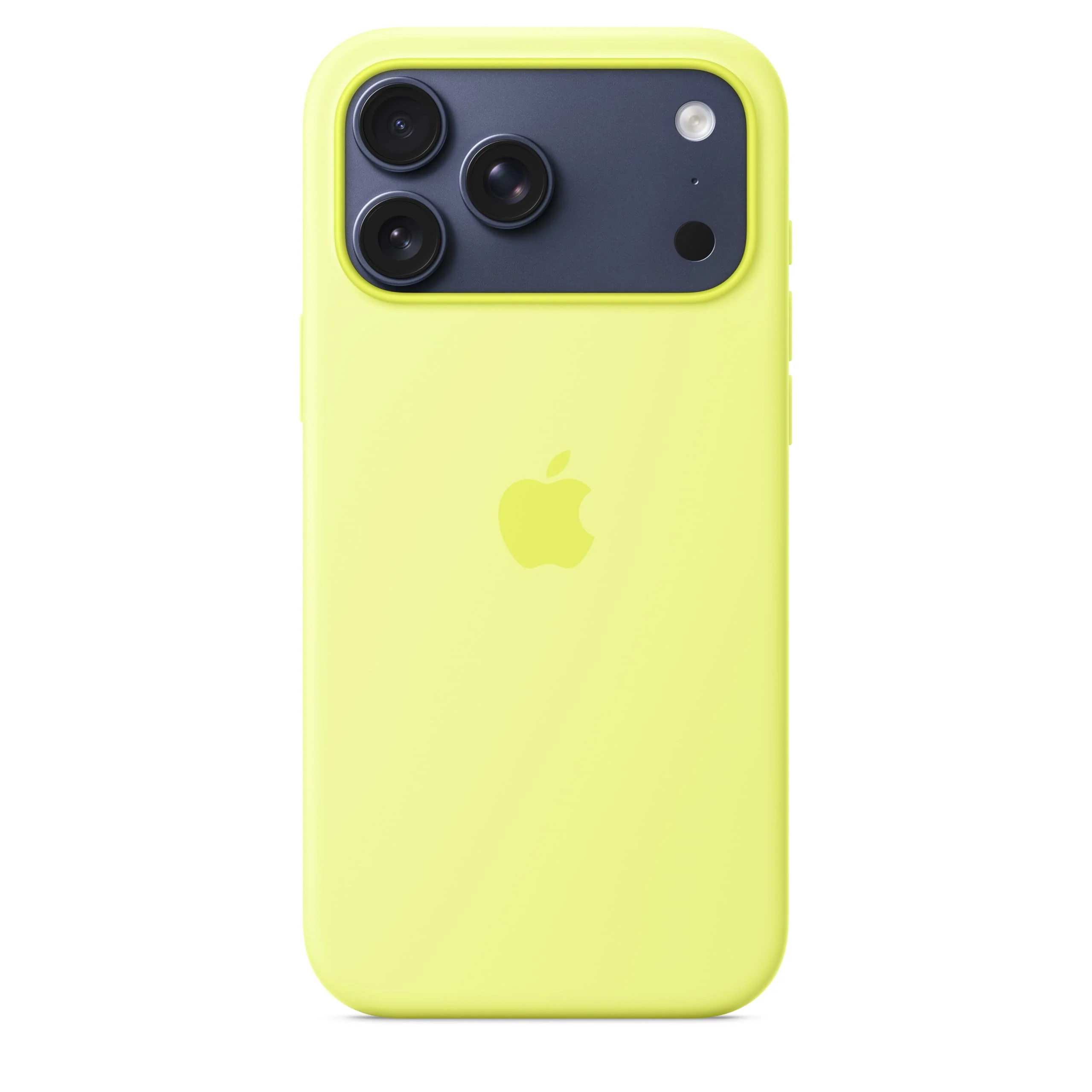 Apple iPhone 17 Pro Max Silicone Case with MagSafe, Neon Yellow, Lightweight, Camera Control, Wireless Charging Compatible, MGFM4ZM/A - Image 6