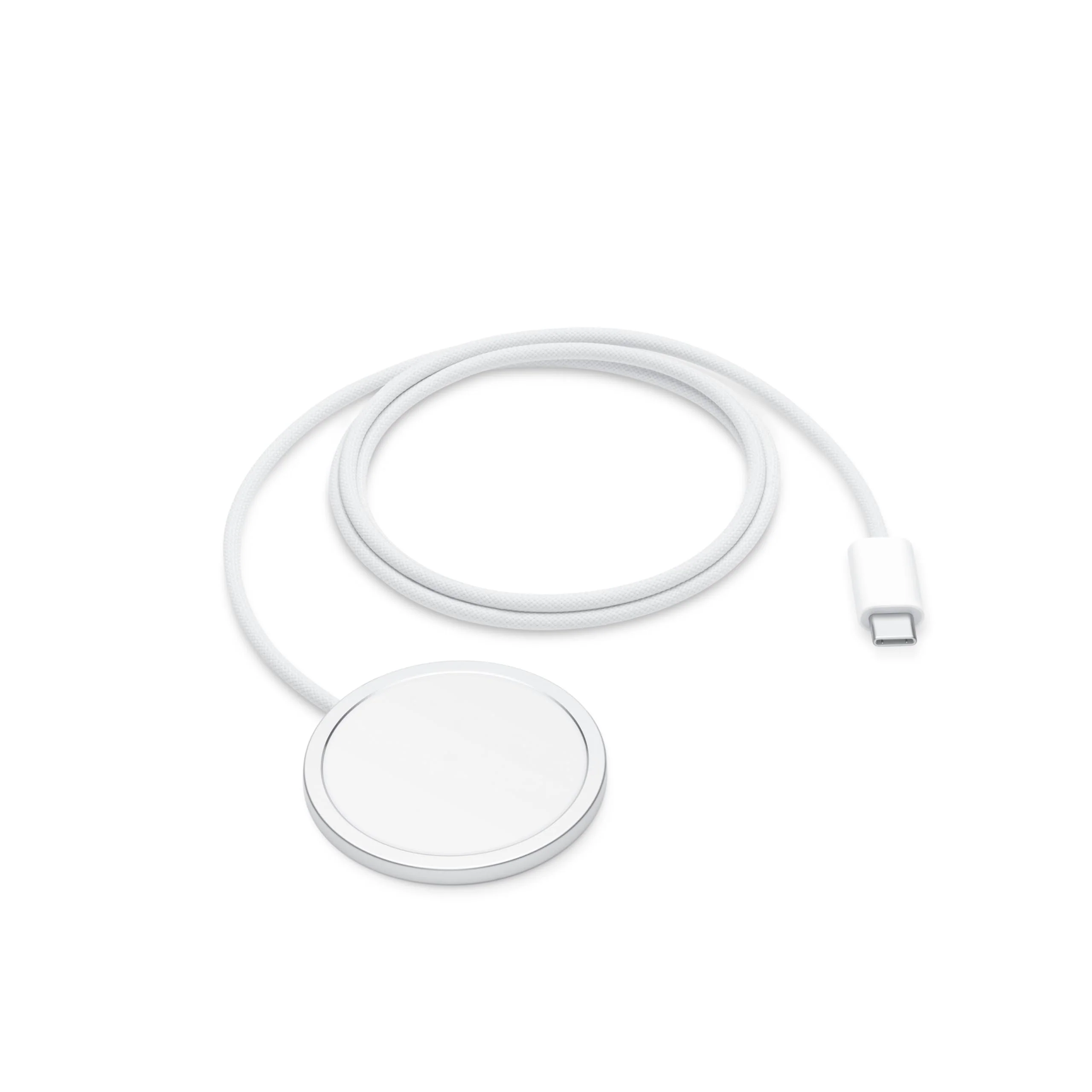 Apple MagSafe Charger, Fast Wireless Charging Up to 25W, White, 1 Meter USB-C Cable MGD74LL/A - Image 3
