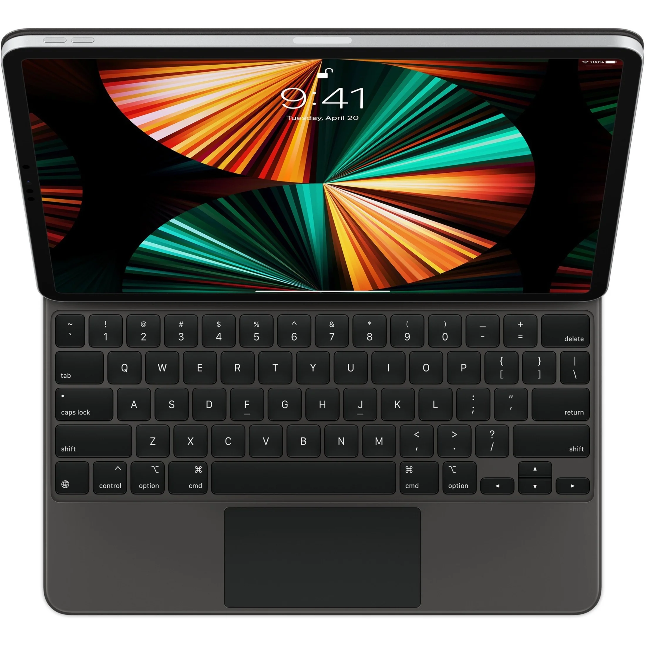 Apple MJQK3LL/A Magic Keyboard for iPad Pro 12.9inch 5th generation - Black - Image 2