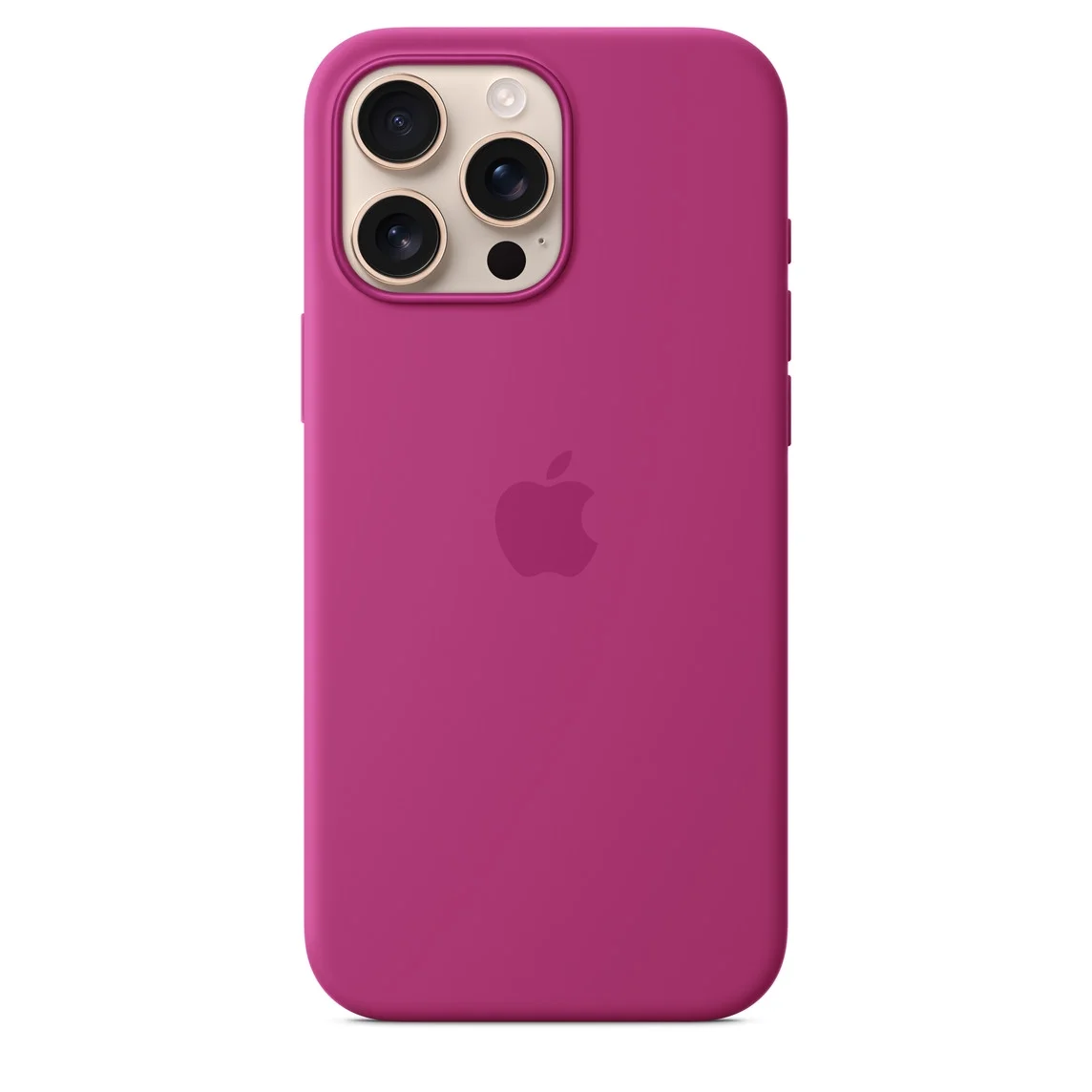 Apple MYYX3ZM/A iPhone 16 Pro Max Silicone Case with MagSafe - Fuchsia
