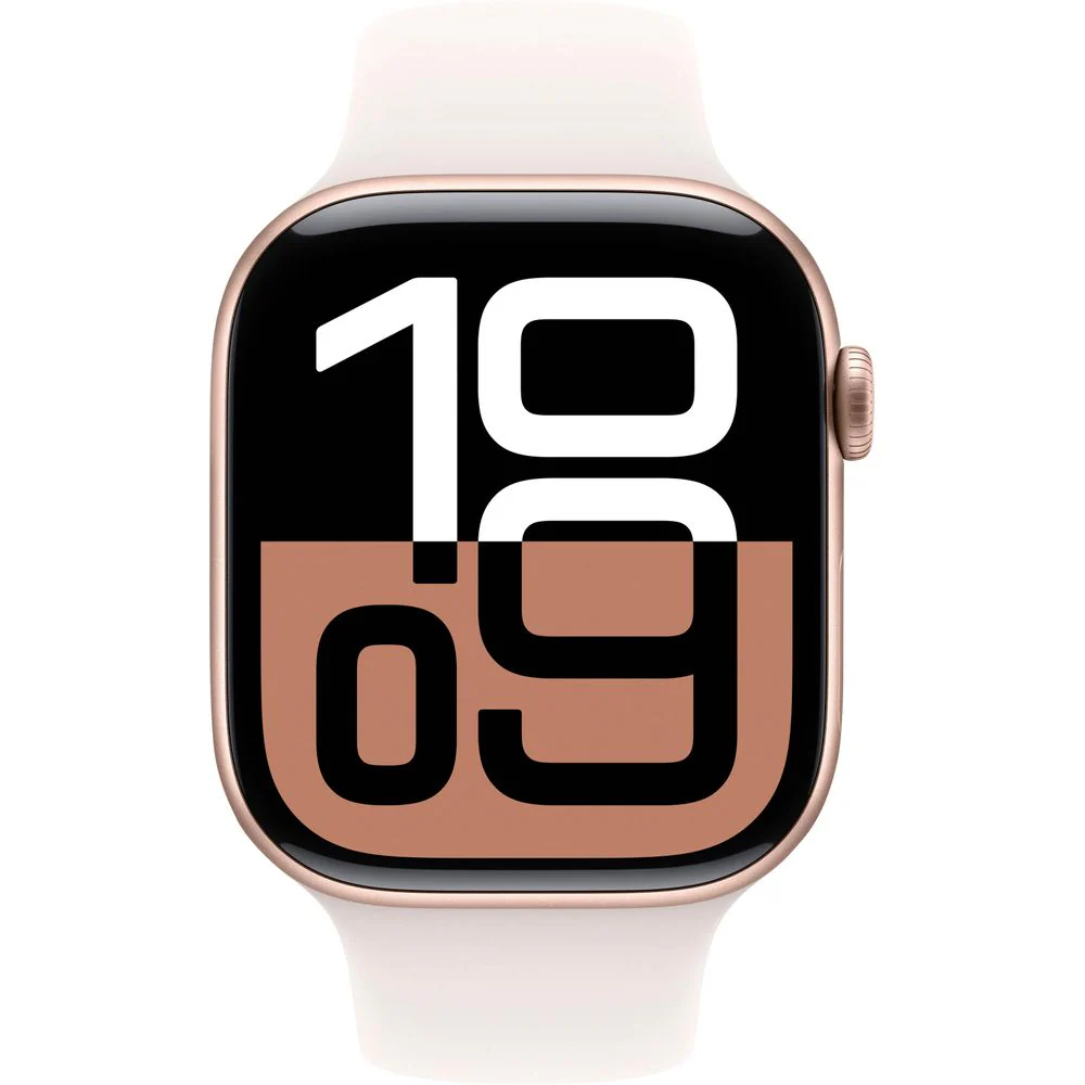 Apple Watch Gen 10 Series 10 Cell 46mm Rose Gold Aluminum - Light Blush Sport Band MWY63LW/A - Image 2