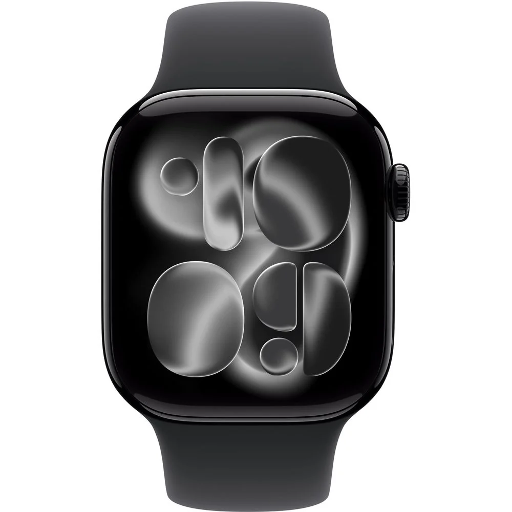 Apple Watch Gen 11 Series 11 42mm Jet Black Aluminum - Black Sport Band MEQU4LW/A - Image 2