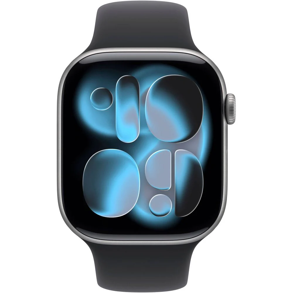 Apple Watch Gen 11 Series 11 46mm Space Gray Aluminum - Black Sport Band MEV44LW/A - Image 2