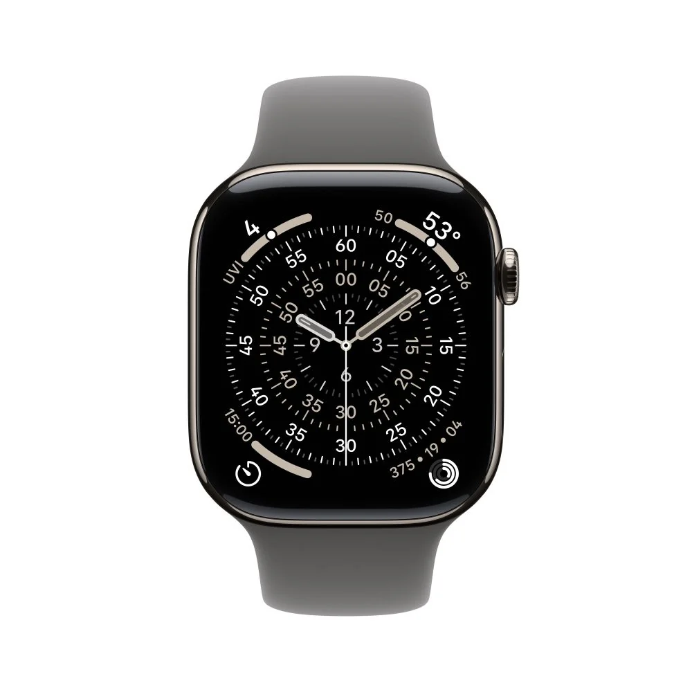 Apple Watch Gen 11 Series 11 Cell 46mm Slate Titanium - Slate Milanese Loop MFD34LW/A - Image 5