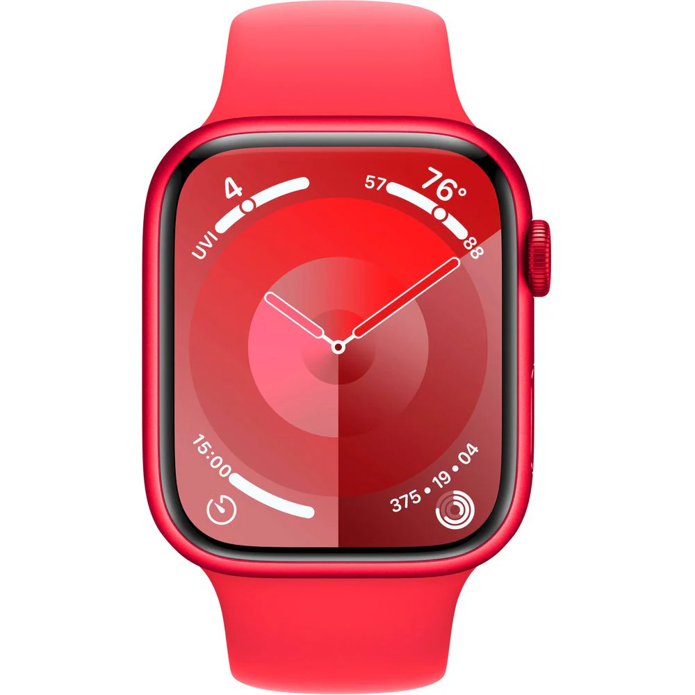 Apple Watch Gen 9 Series 9 Cell 45mm (PRODUCT)RED Aluminum - (PRODUCT)RED Sport Band MRYE3LW/A - Image 2