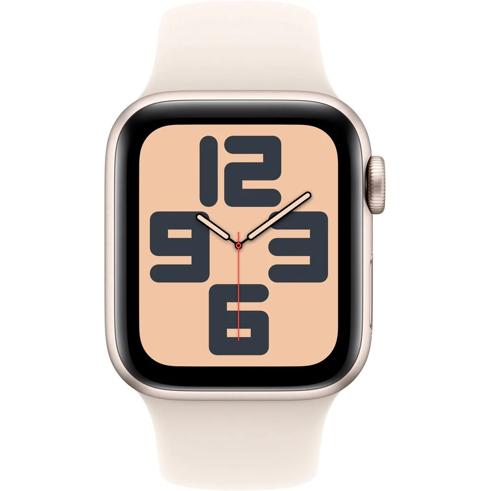 Apple Watch SE 2 40mm Starlight Aluminum - Starlight Sport Band MXEF3LL/A - Image 2