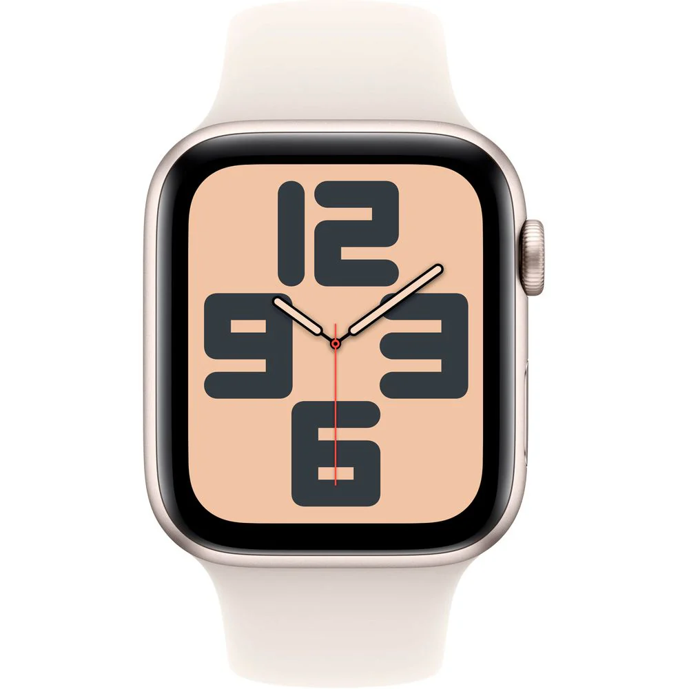 Apple Watch SE 2 44mm Starlight Aluminum - Starlight Sport Band MXEV3LL/A - Image 2