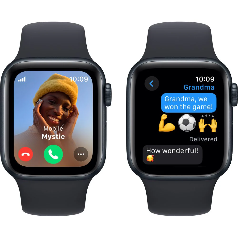 Apple Watch SE 2 Cell 40mm Midnight Aluminum - Midnight Sport Band MXFR3LL/A - Image 4