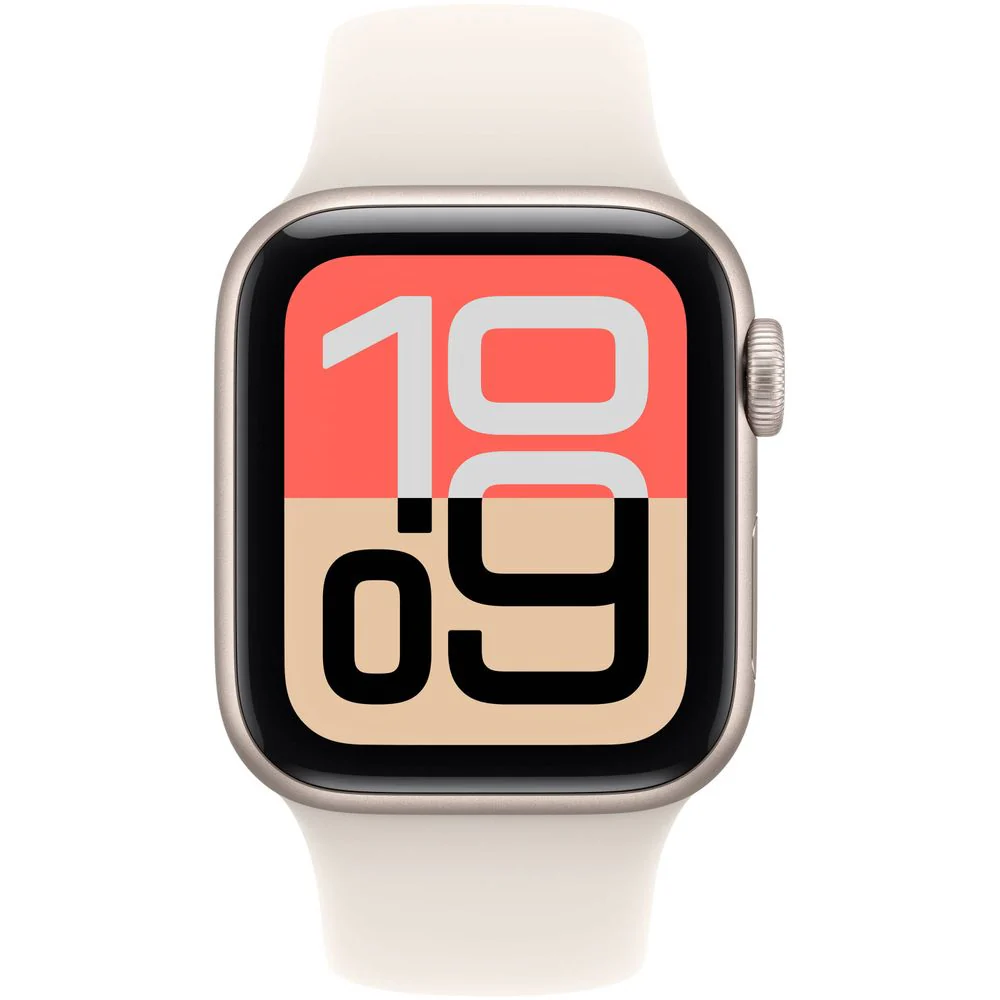 Apple Watch SE 3 40mm Starlight Aluminum - Starlight Sport Band 3P331LW/A - Image 2
