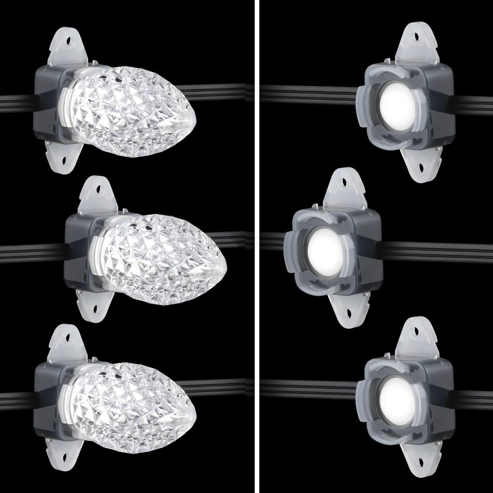 AppLights PERMANENT Starter Kit Christmas Light String with 72 LEDs, 100 feet, Black - Image 5
