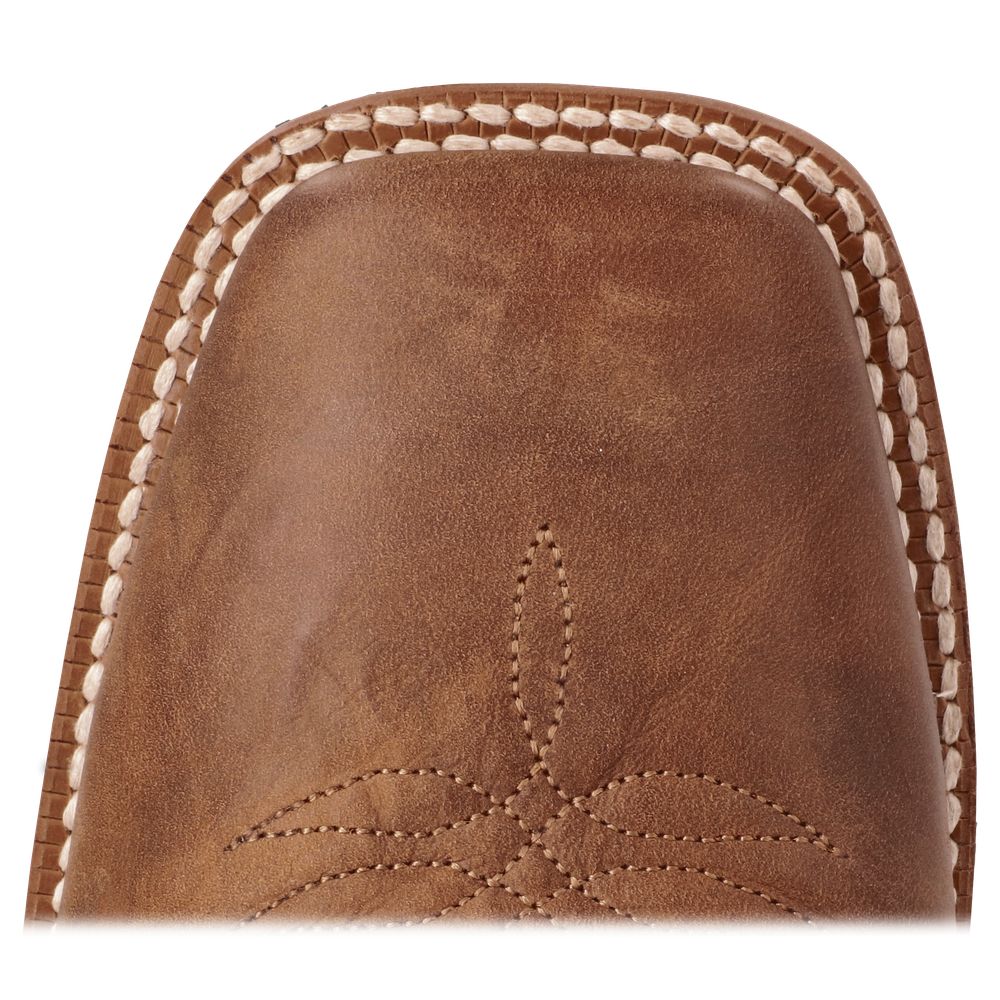Ariat Crosshair Square Toe Western Boots for Men - Rifle Brown Ink - 13M - Image 2