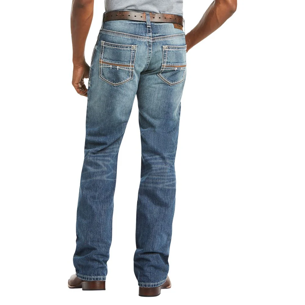 Ariat M4 Low Rise Coltrane Bootcut Jeans for Men - Durango - 36x34 - Image 5