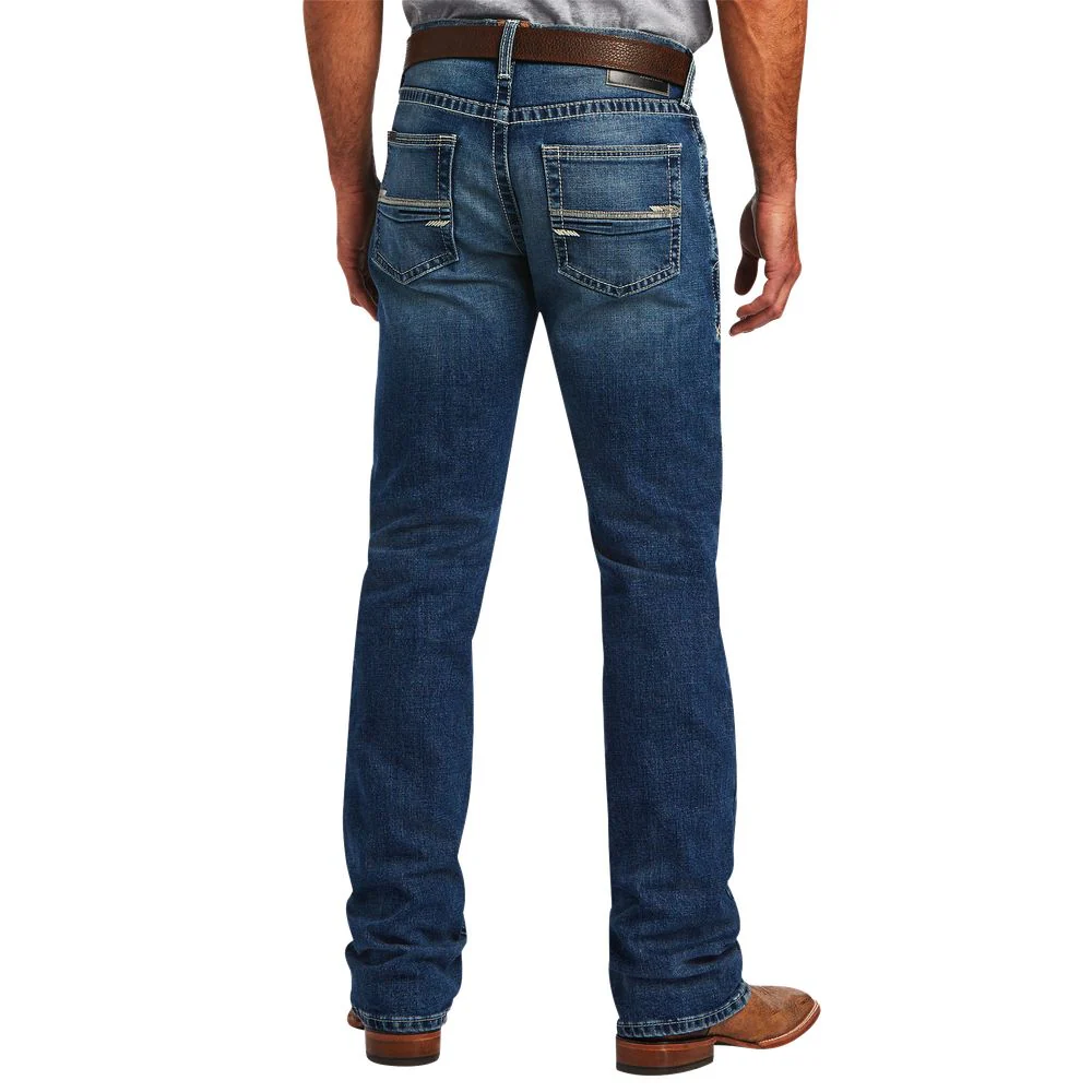 Ariat M5 Straight Marston Straight-Leg Jeans for Men - Walden - 40x30 - Image 2
