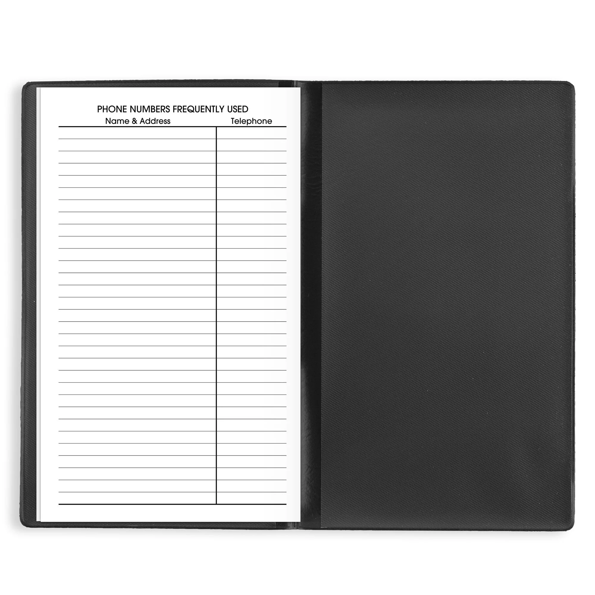 At-A-Glance DayMinder 2026 Monthly Planner, Black, Pocket Size 3.5 in x 6 in, Flexibound with Plastic Cover, SK530026 - Image 5