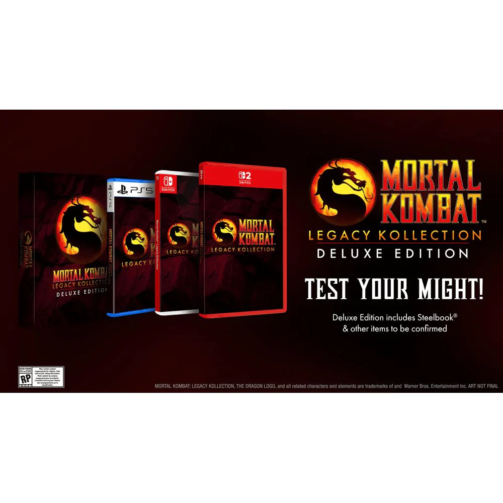 Atari Mortal Kombat Legacy Kollection Deluxe Edition Video Game for PlayStation 5 - Image 2