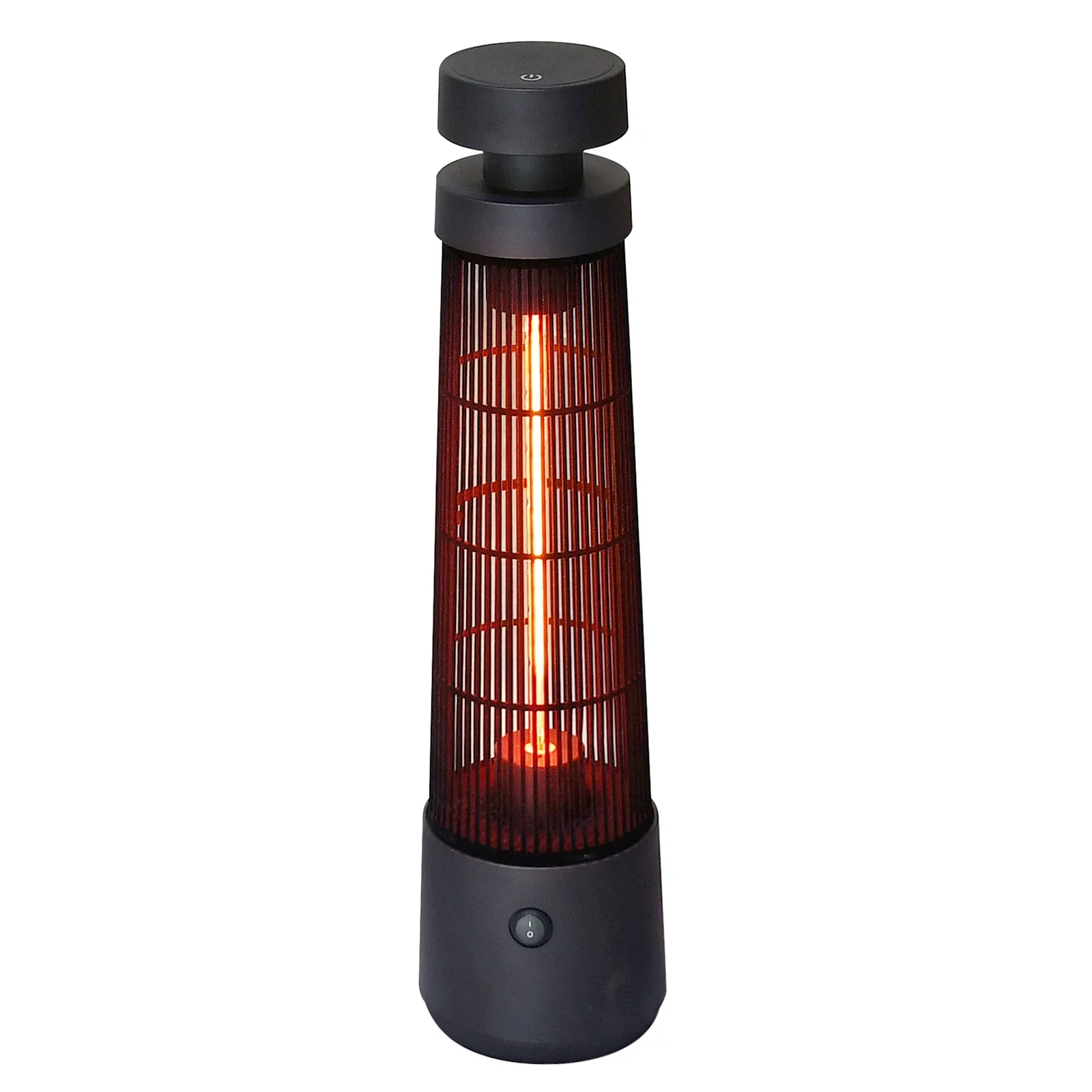 ATR ART to REAL 1200W Patio Infrared Electric Freestanding Heater, IP55 Waterproof, Touch Switch, Black - Image 5