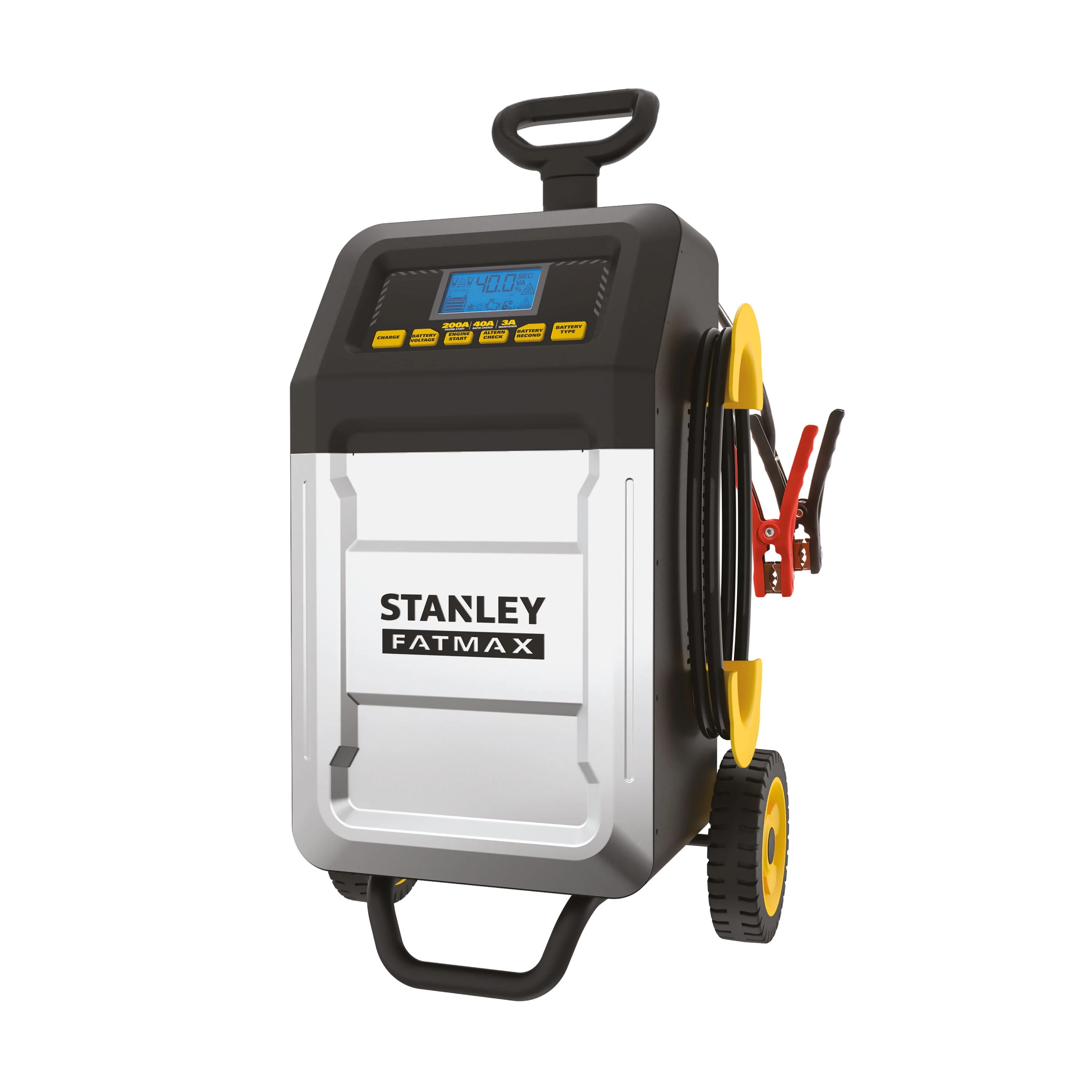 Baccus Global BC200F Stanley FatMax 200 Amp Rolling Battery Charger - Image 2