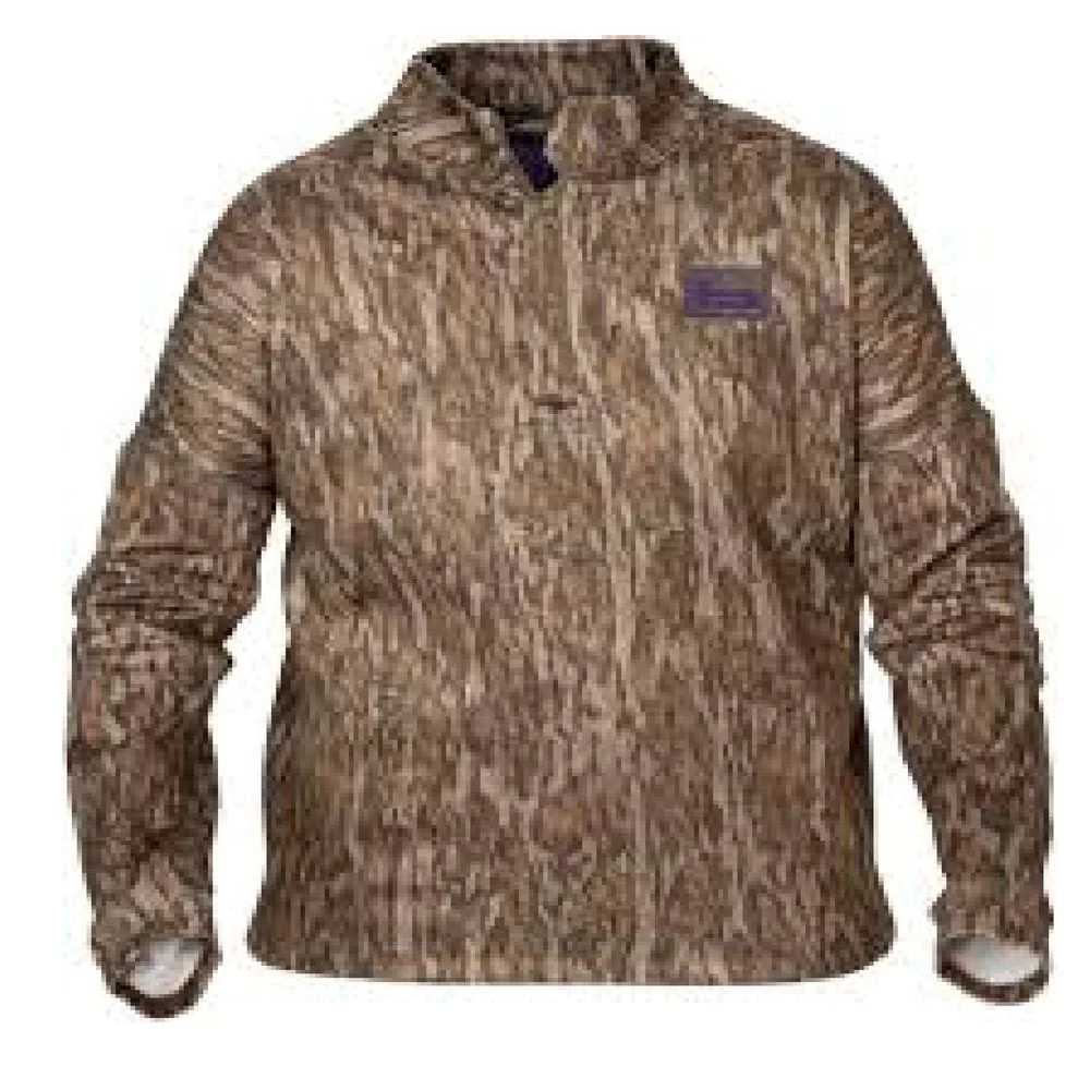 Banded B2010001-Bl-Xl Women's Tec Stalker Quarter Zip Pullover - Mossy Oak Bottomland - XL