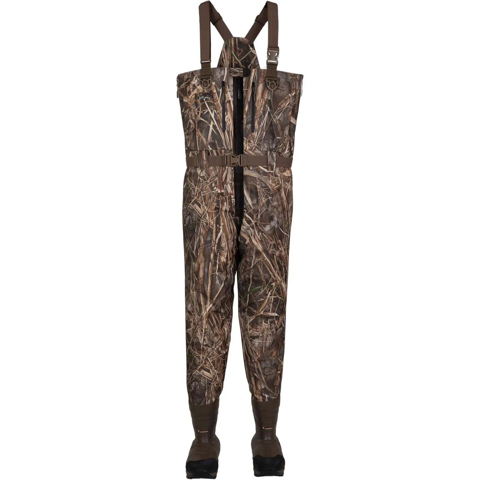 Banded Bw005-M7-11Lr Black Label ELITE Front Zip Breathable Hunting Waders for Men - Realtree MAX-7 - 11 - L - Regular