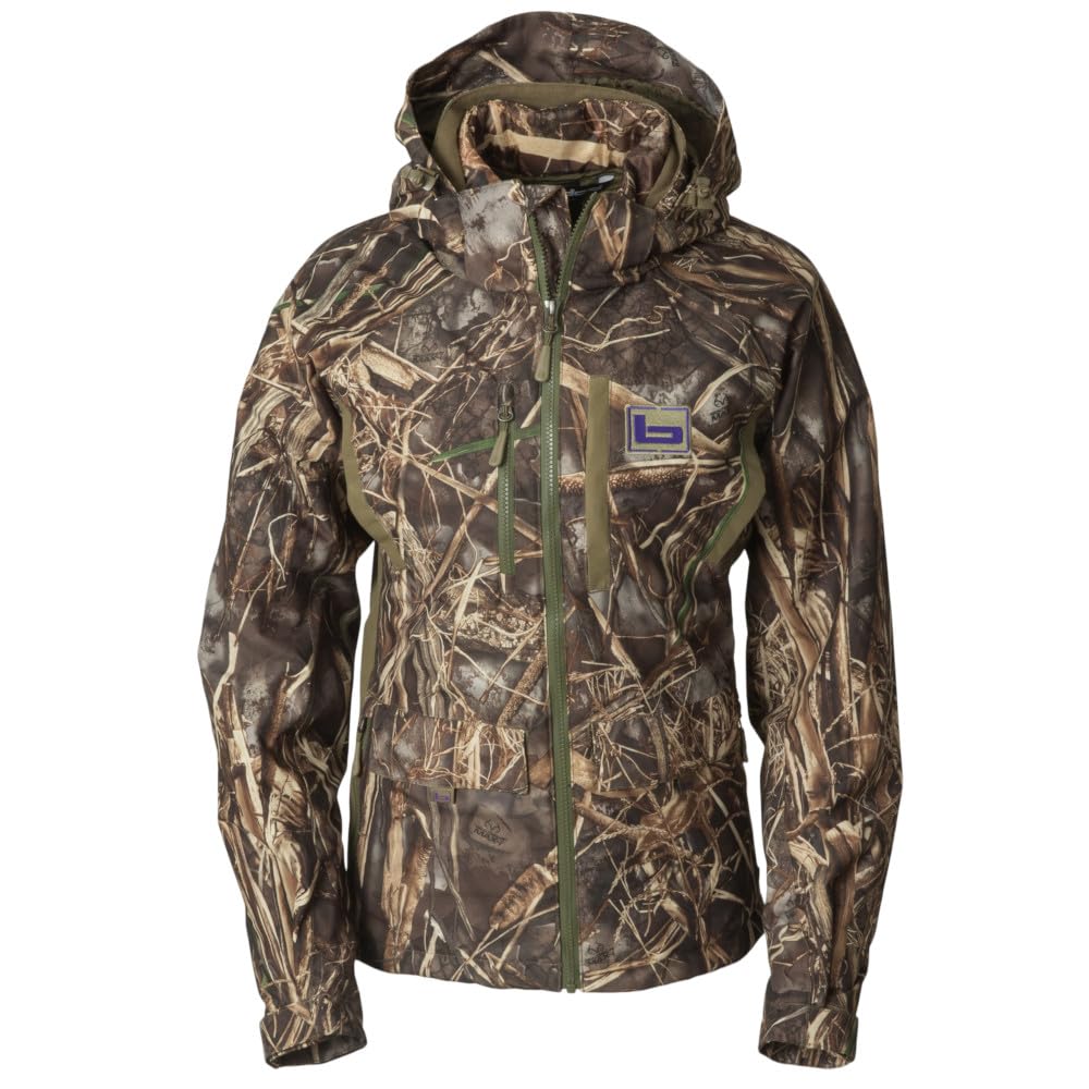 Banded Womens White River Wader Jacket, Waterproof Breathable SHEDS Shell, PrimaLoft Silver Insulation, Tailored Fit, Realtree Max-7, Small - Image 4