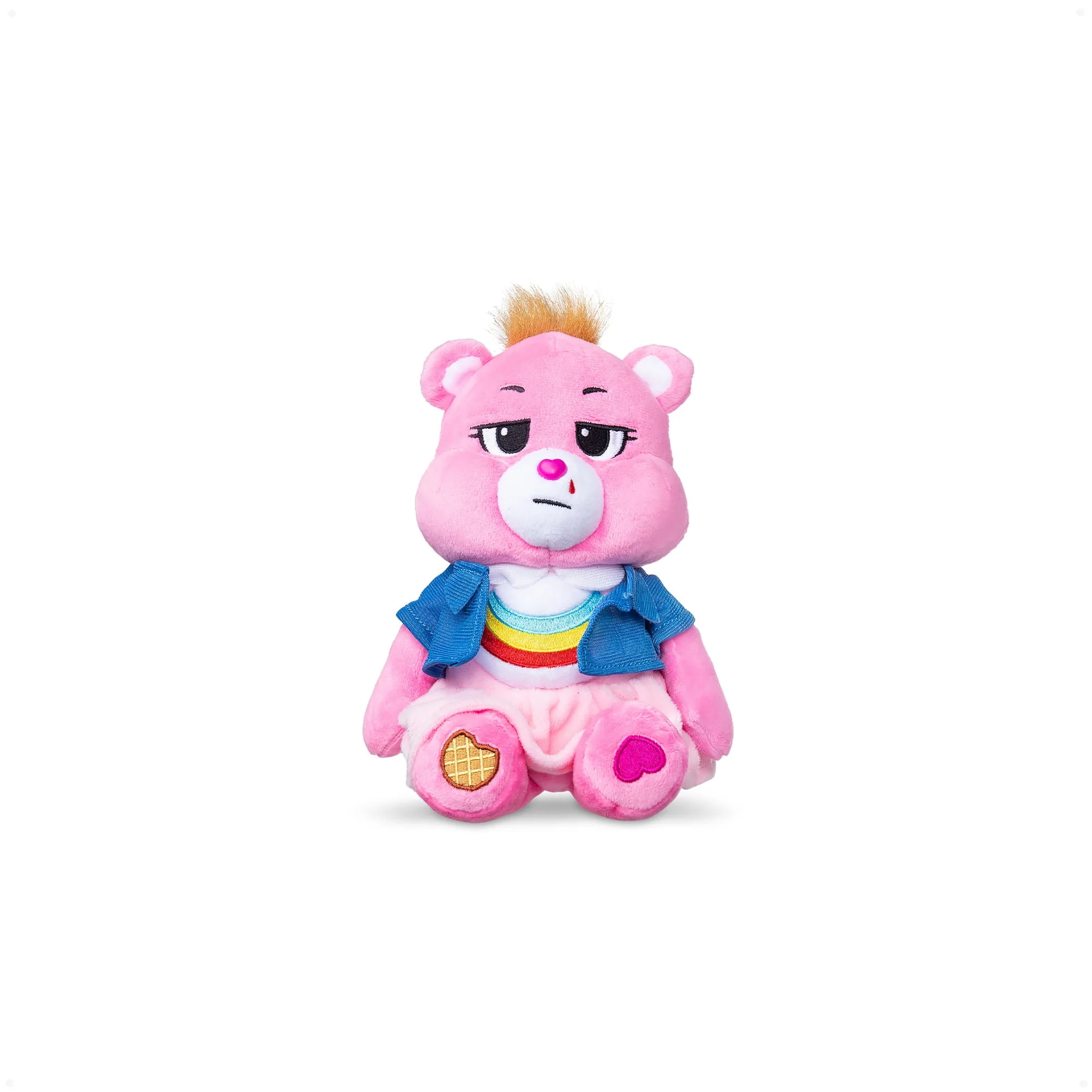 Basic Fun Care Bears Stranger Things Tenderheart Bear as Lucas 9in Plush Multicolor 23057