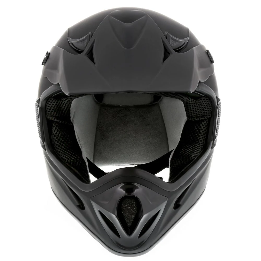 Raider RX2 MX Off-Road Helmet for Adults - Matte Black - L - Image 2
