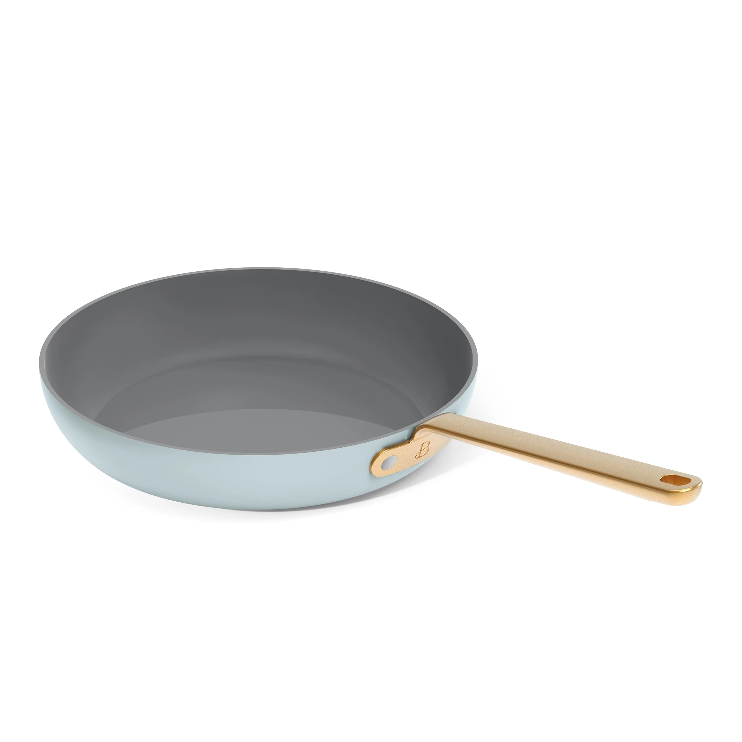 Beautiful 19793 12pc Ceramic Non-Stick Cookware Set, Hydrangea by Drew Barrymore - Image 7
