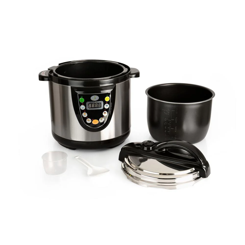 Berghoff Pressure Cooker 6.3-Qt. - BLACK SILVER ONE SIZE - Image 5